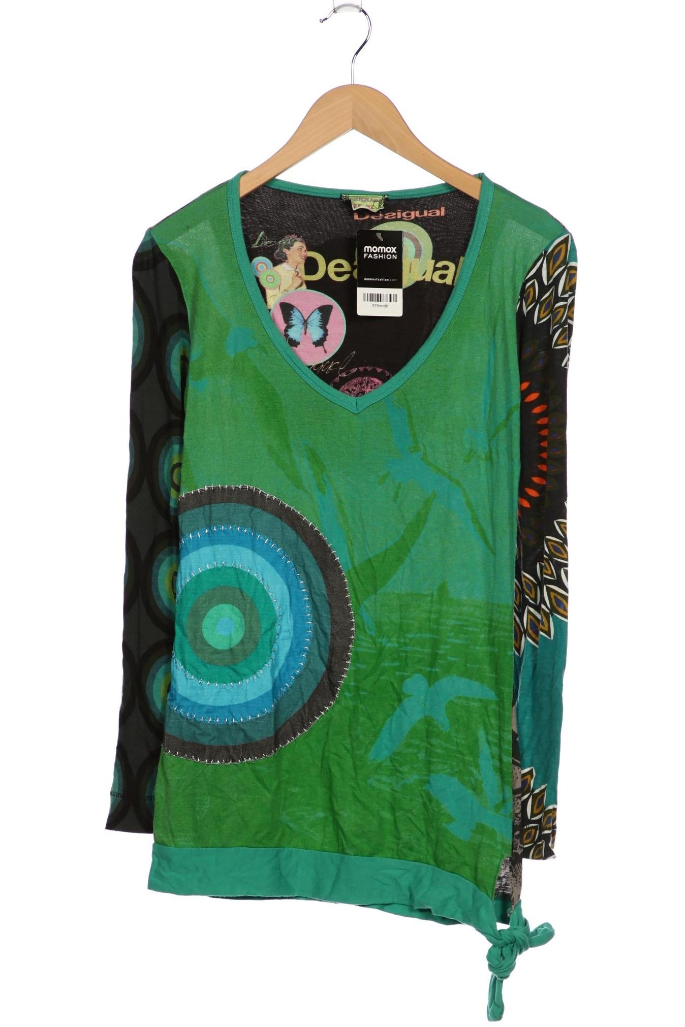 

Desigual Damen Langarmshirt, grün, Gr. 44