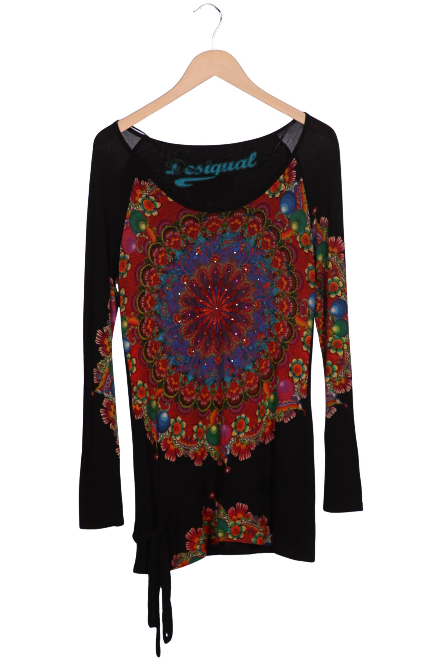 

Desigual Damen Langarmshirt, schwarz, Gr. 38