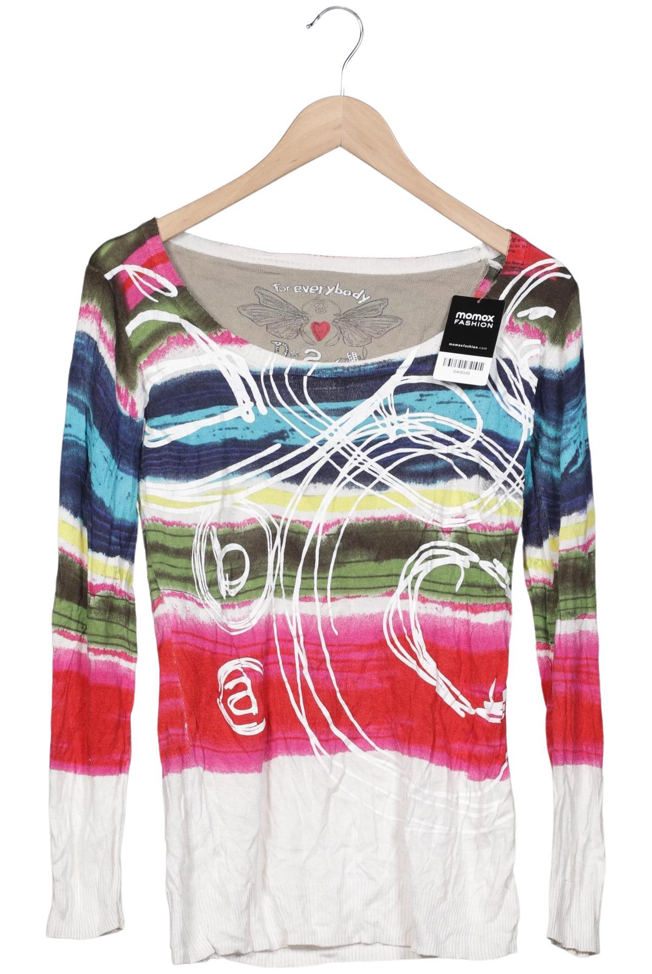 

Desigual Damen Langarmshirt, mehrfarbig, Gr. 42
