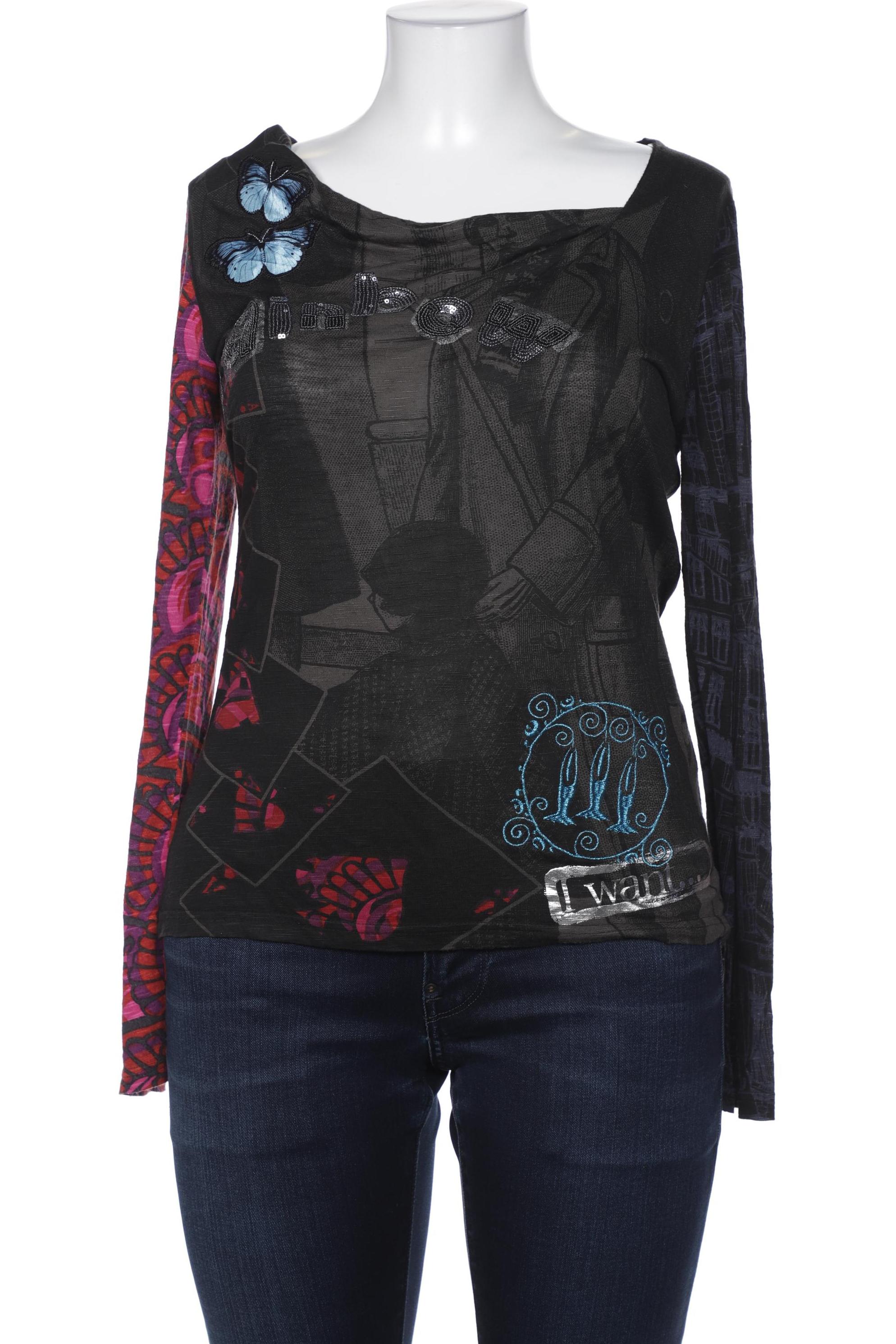 

Desigual Damen Langarmshirt, schwarz