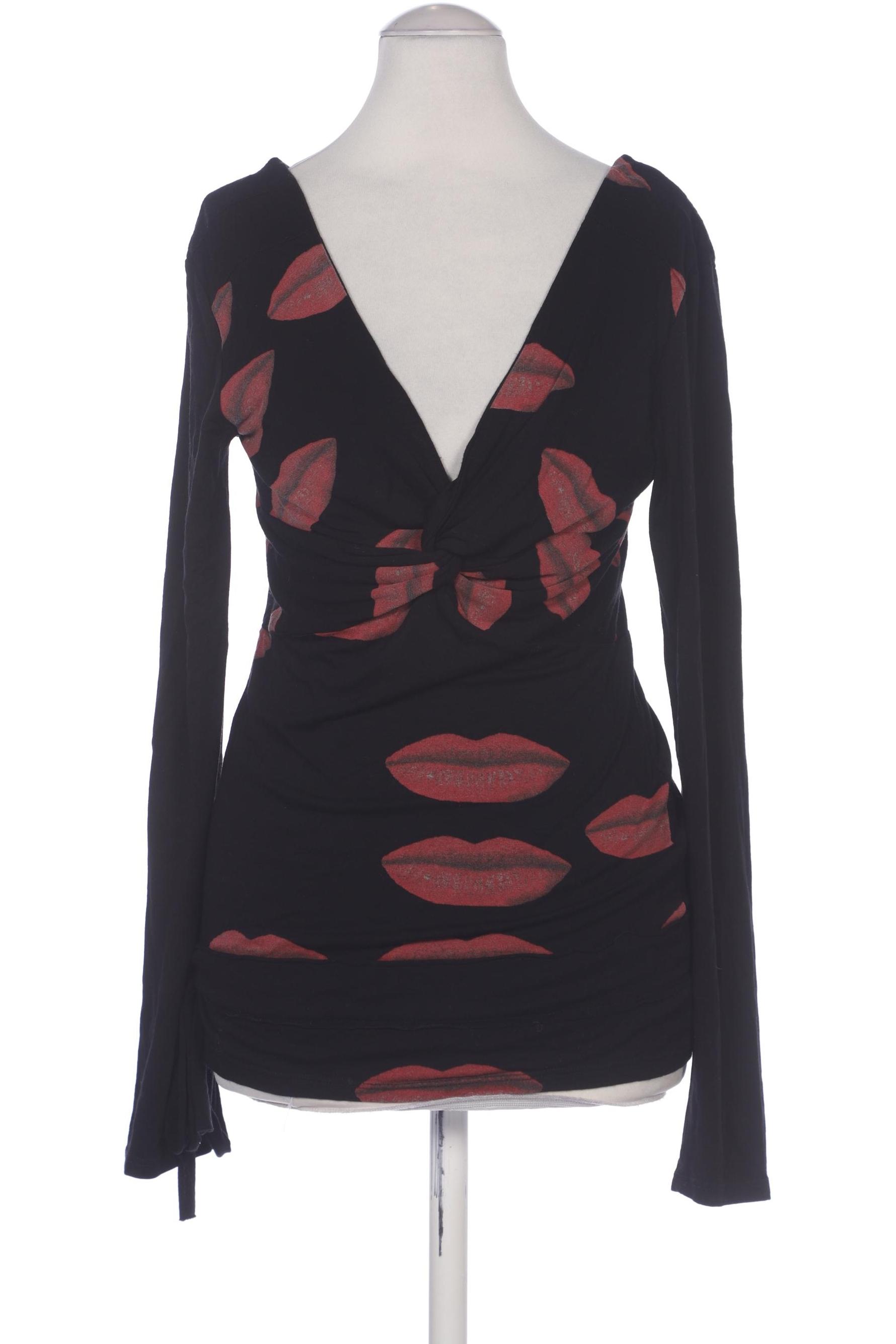 

Desigual Damen Langarmshirt, schwarz, Gr. 36