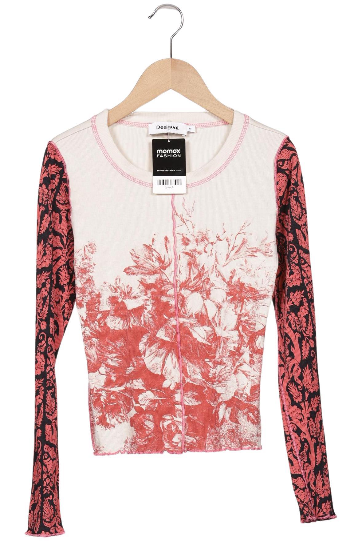 

Desigual Damen Langarmshirt, mehrfarbig, Gr. 38