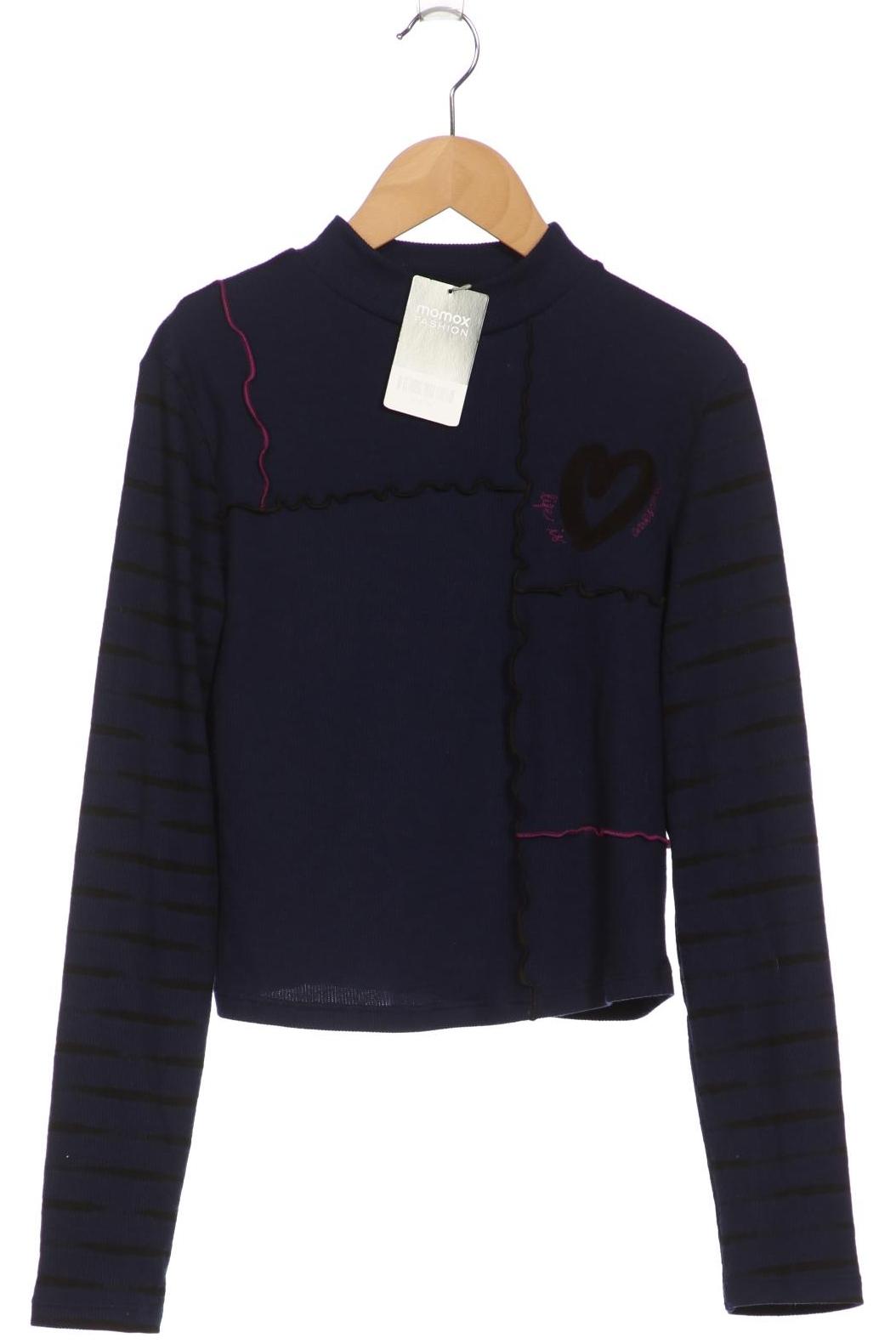 

Desigual Damen Langarmshirt, marineblau, Gr. 42