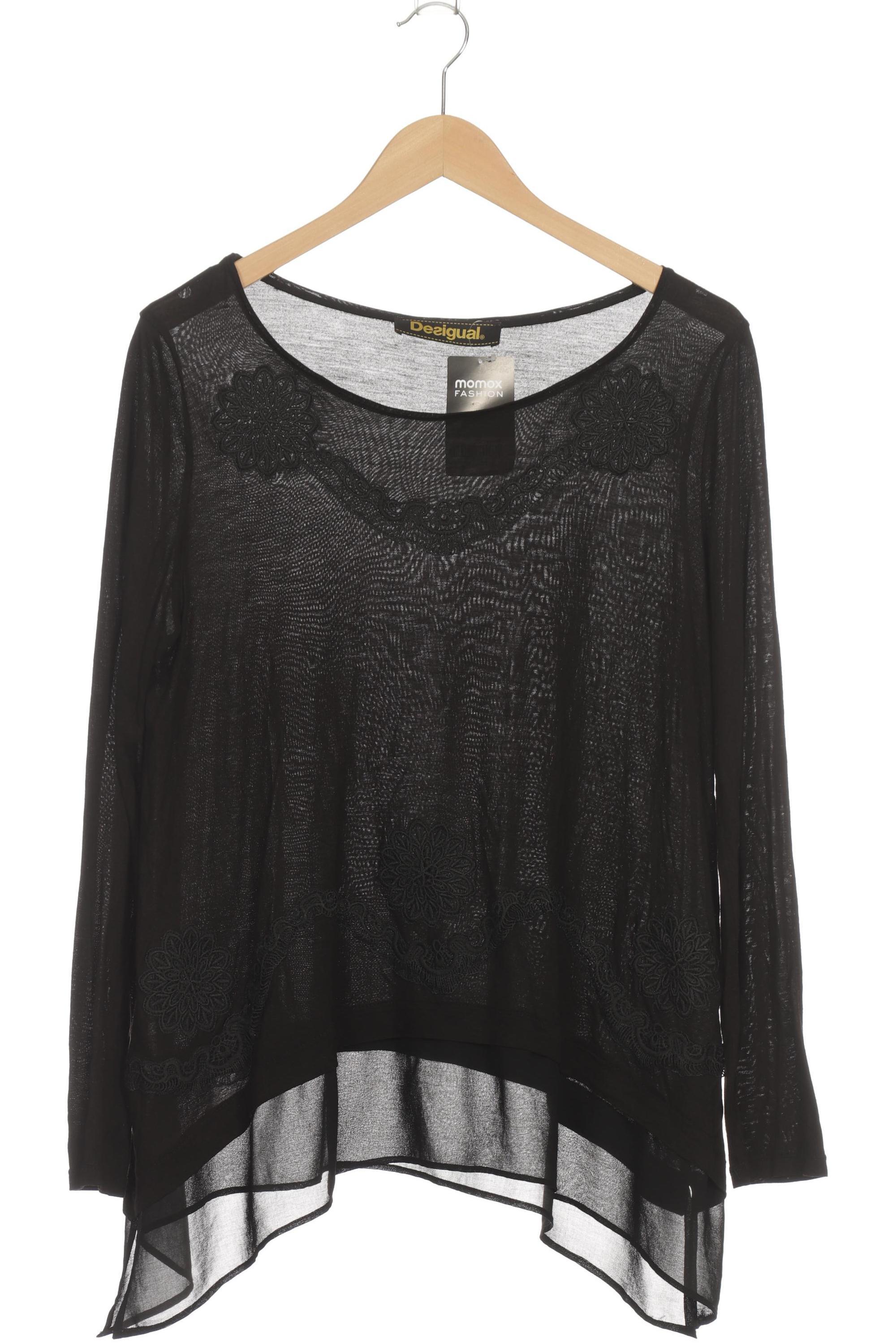 

Desigual Damen Langarmshirt, schwarz, Gr. 44
