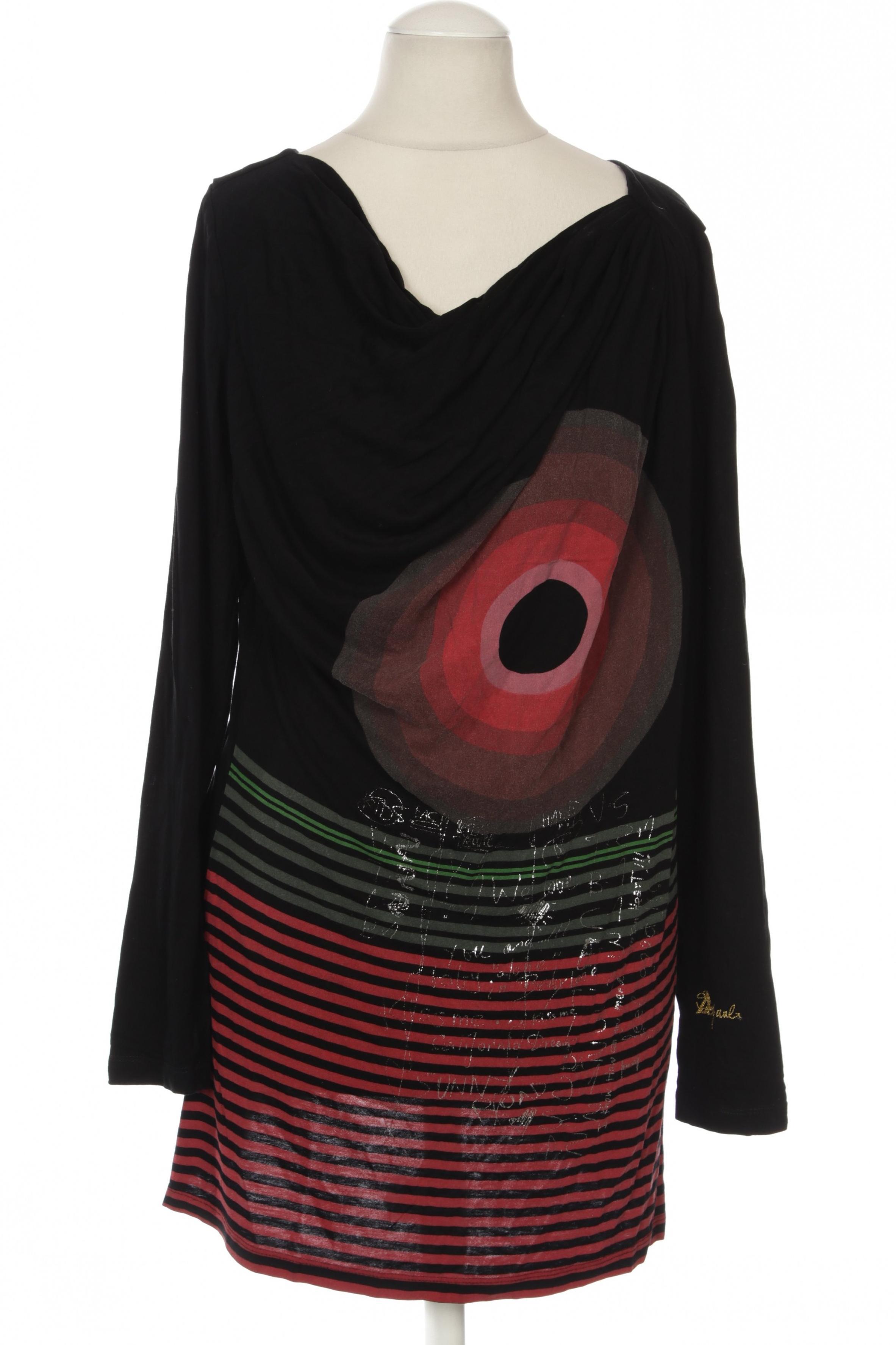 

Desigual Damen Langarmshirt, schwarz, Gr.