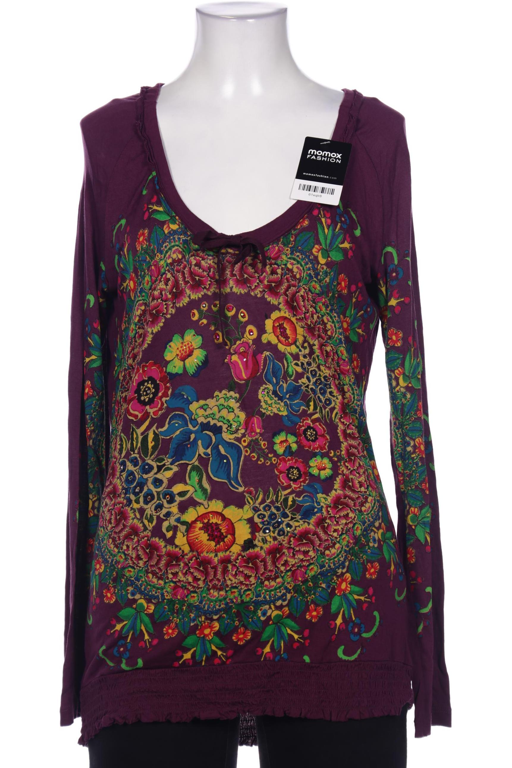 

Desigual Damen Langarmshirt, flieder, Gr. 36