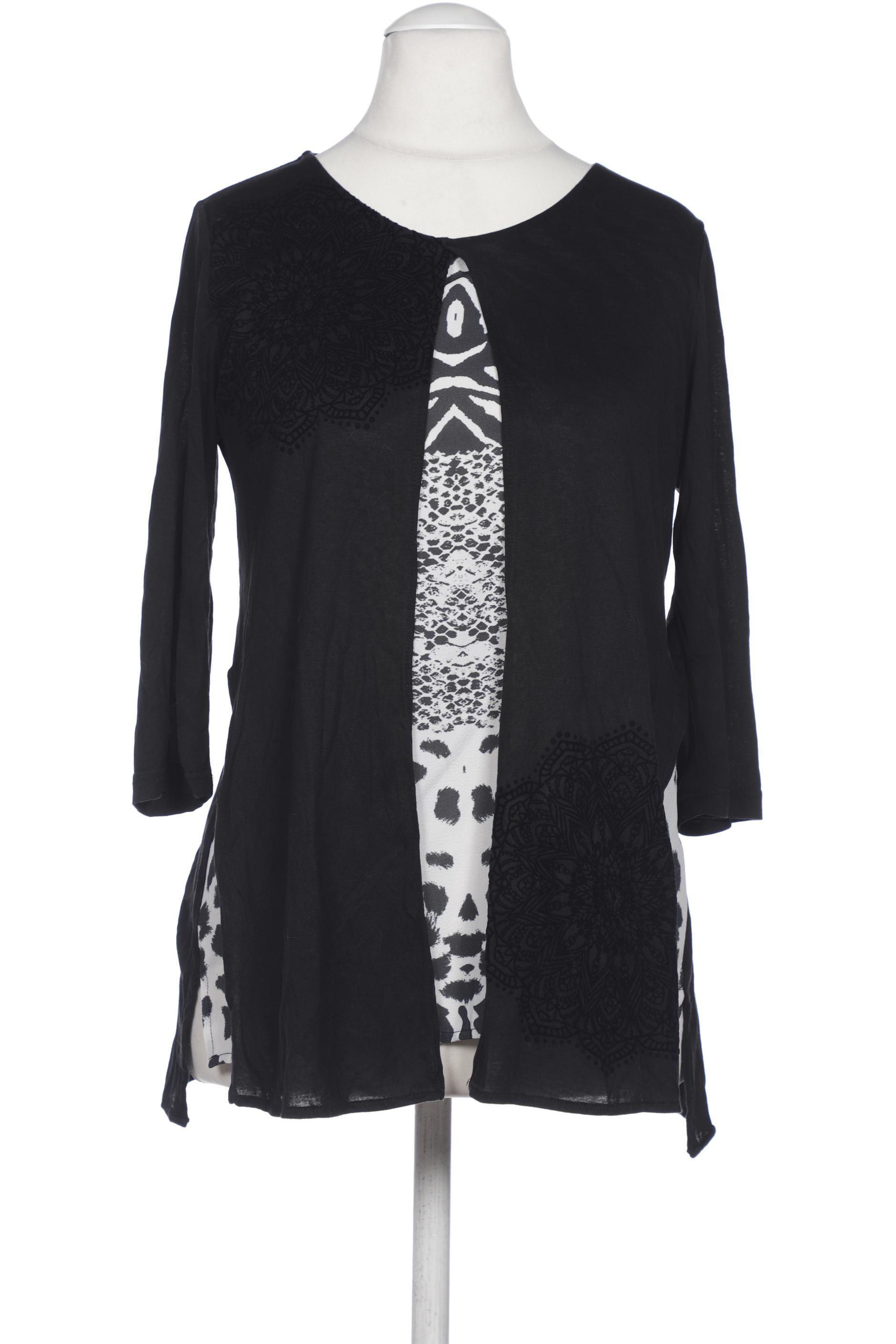 

Desigual Damen Langarmshirt, schwarz, Gr. 36