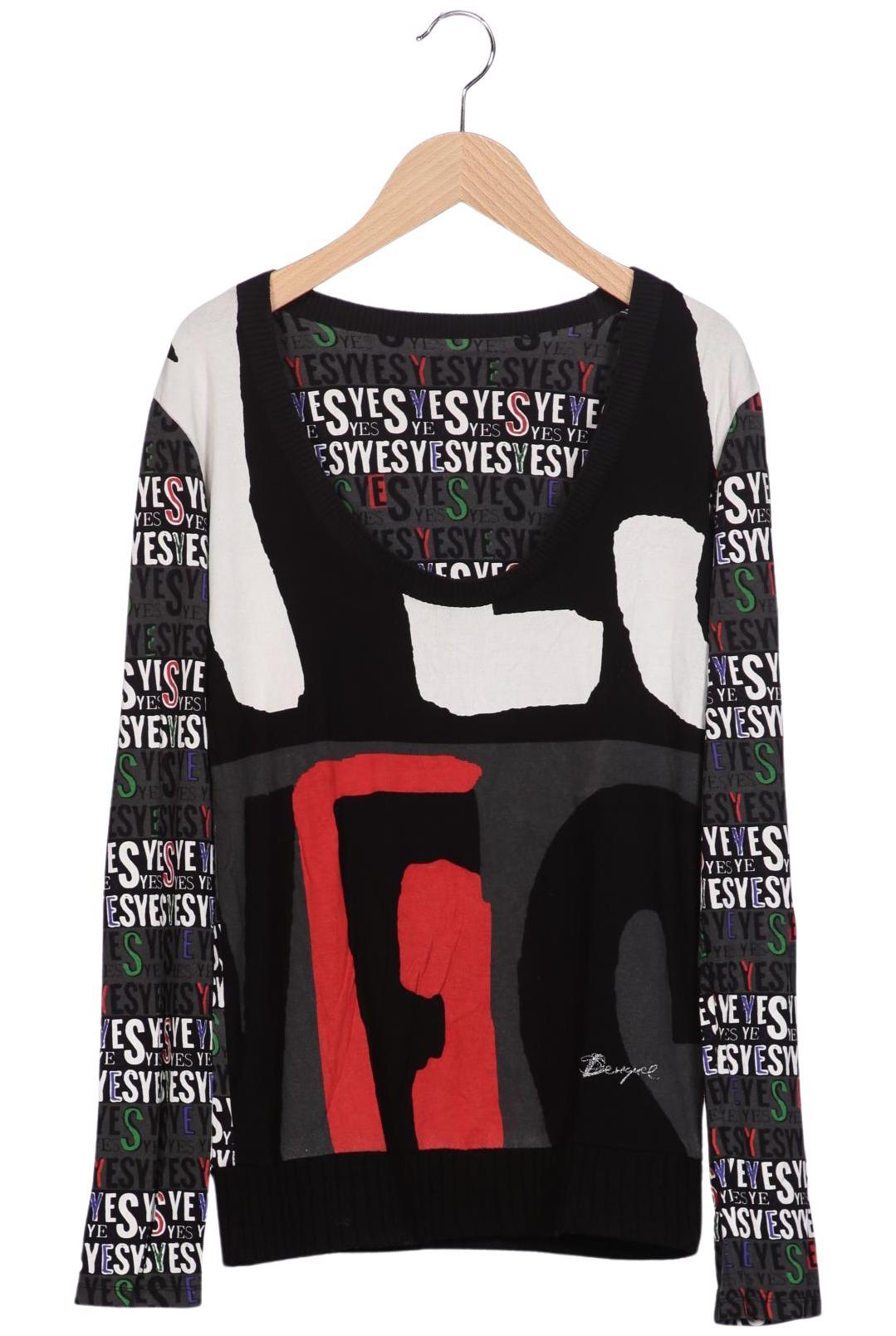 

Desigual Damen Langarmshirt, mehrfarbig, Gr. 38