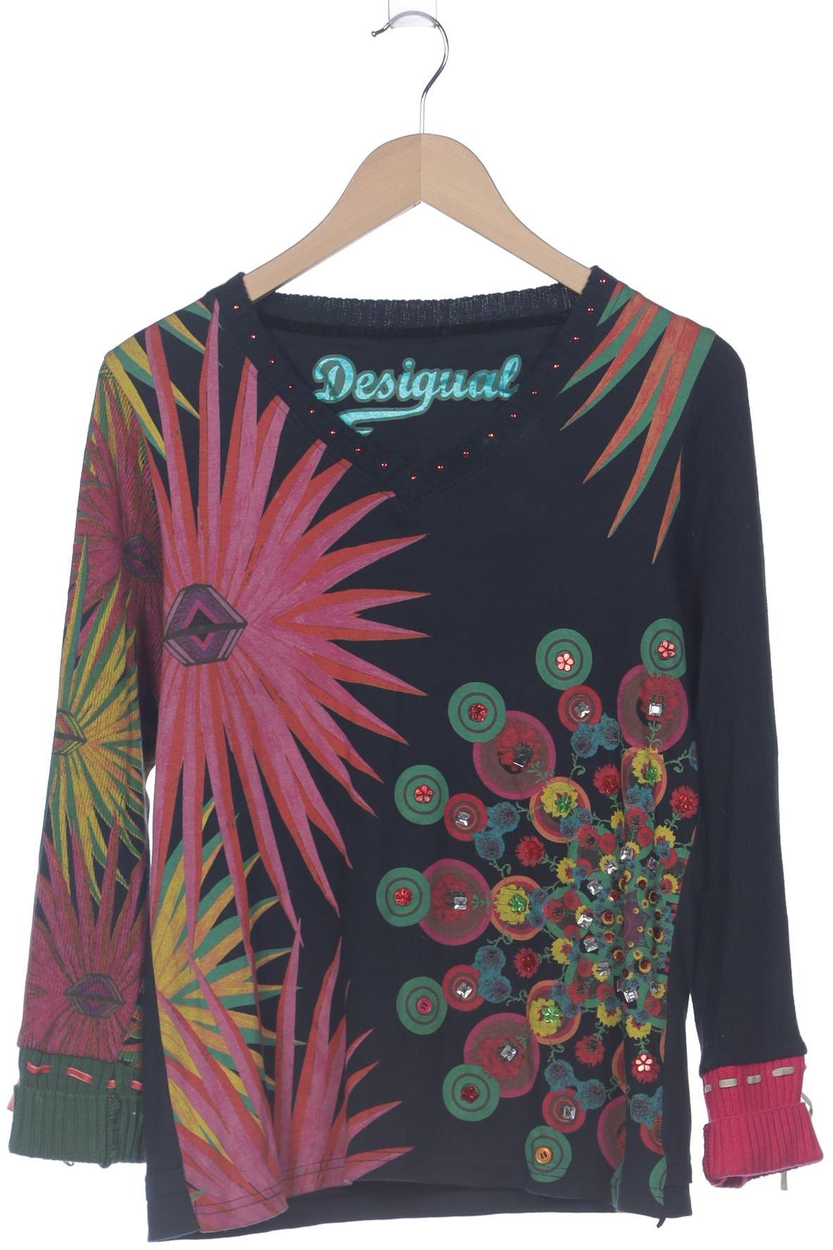 

Desigual Damen Langarmshirt, mehrfarbig, Gr. 42