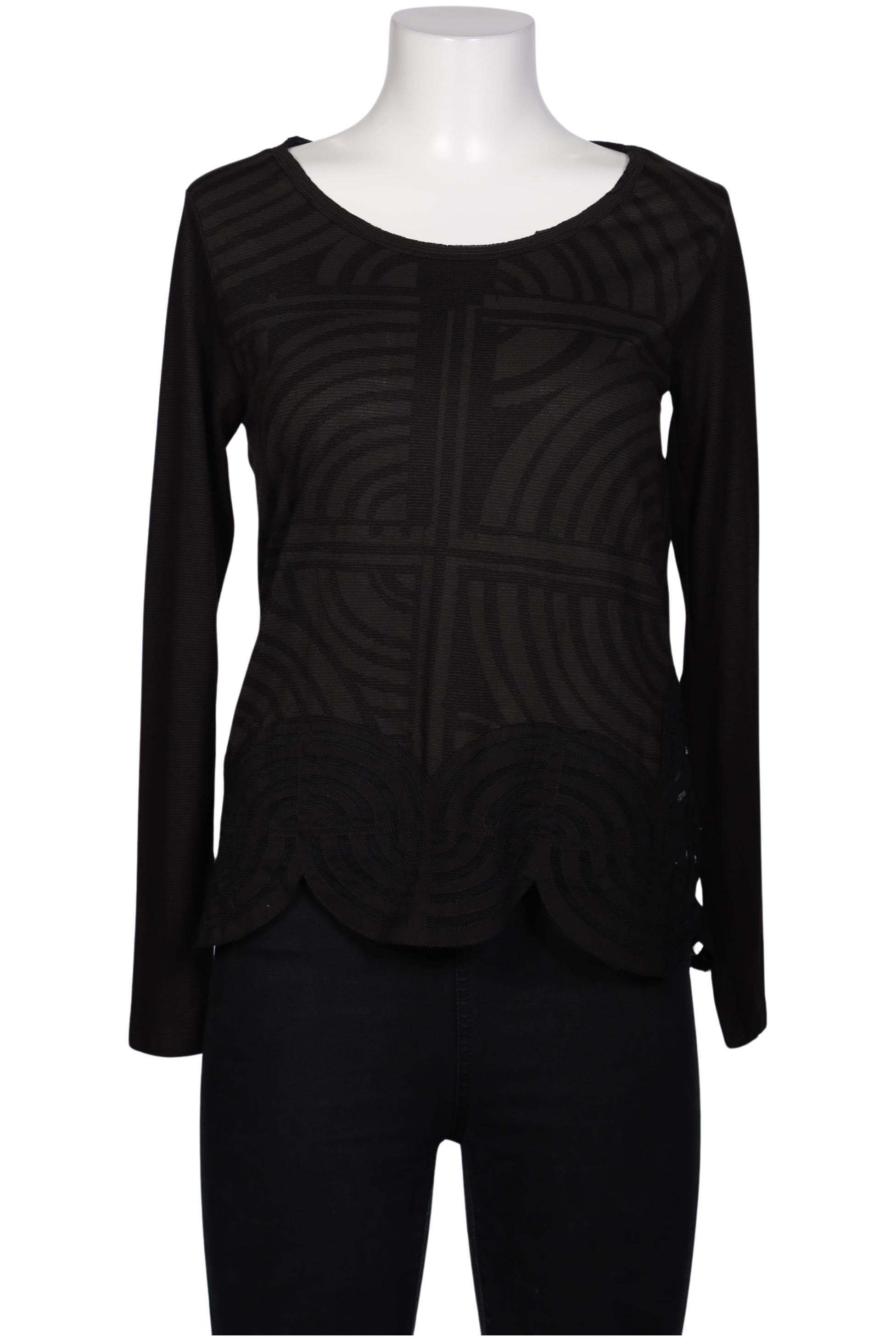 

Desigual Damen Langarmshirt, schwarz, Gr. 42
