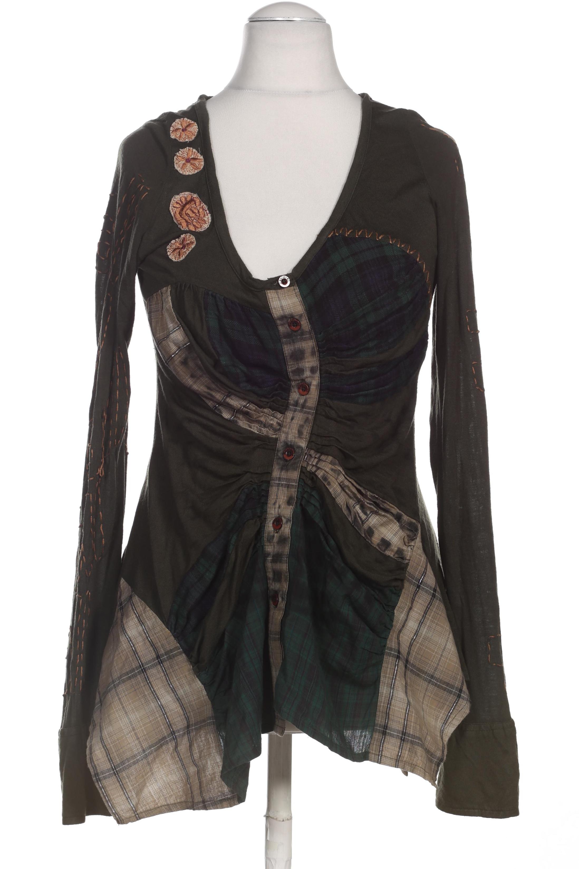 

Desigual Damen Langarmshirt, grün, Gr. 36