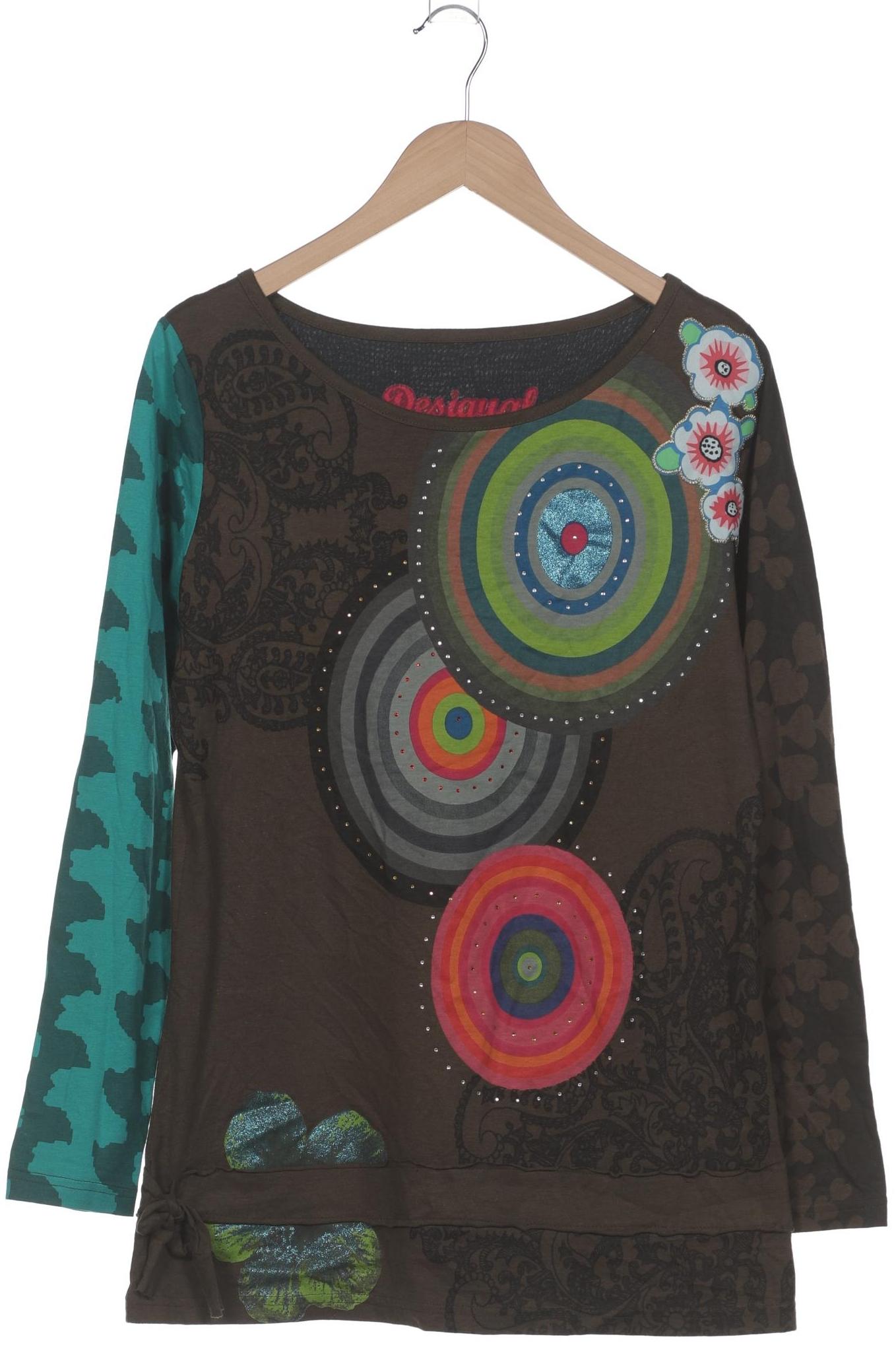 

Desigual Damen Langarmshirt, grün, Gr. 44