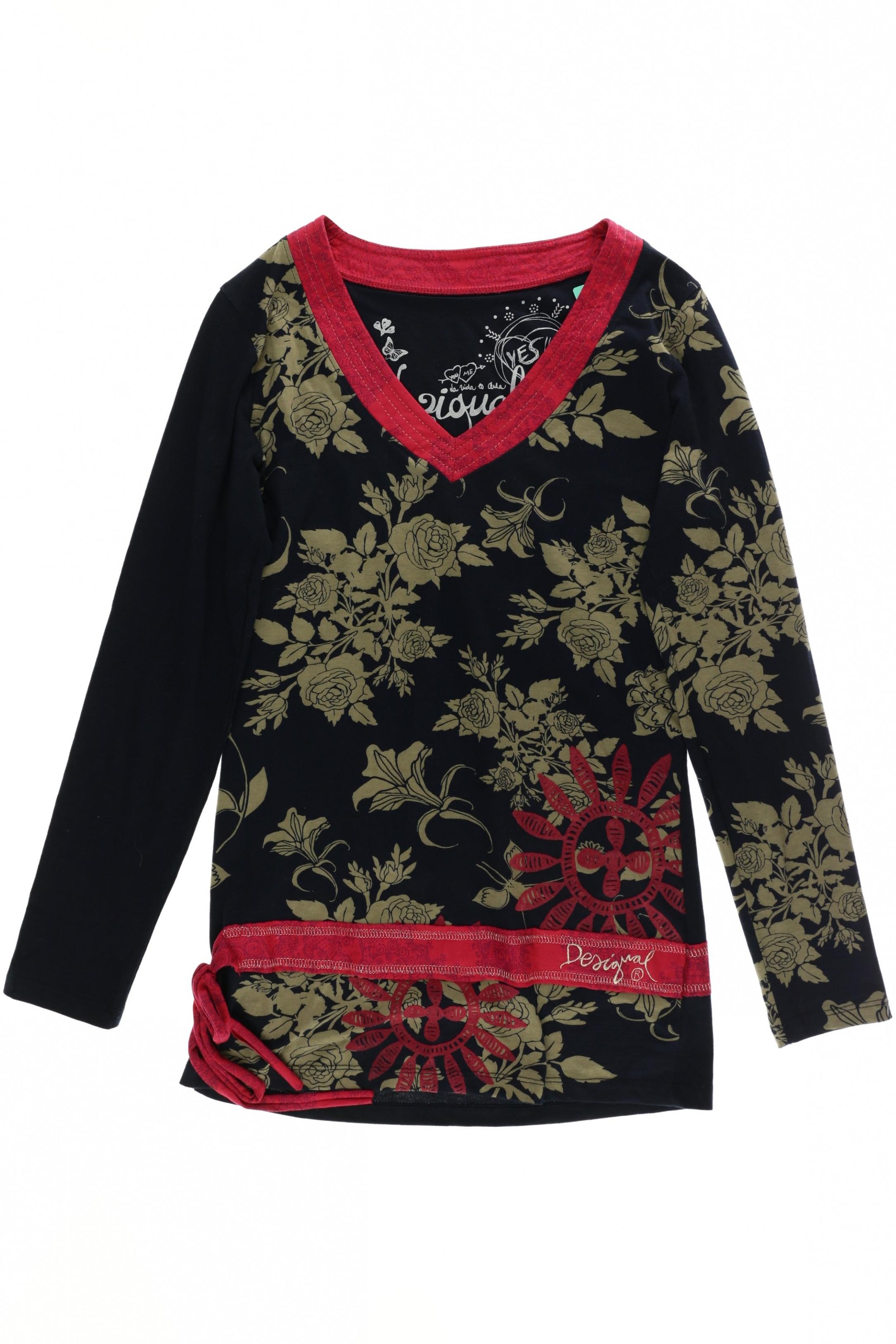 

Desigual Damen Langarmshirt, marineblau, Gr. 42