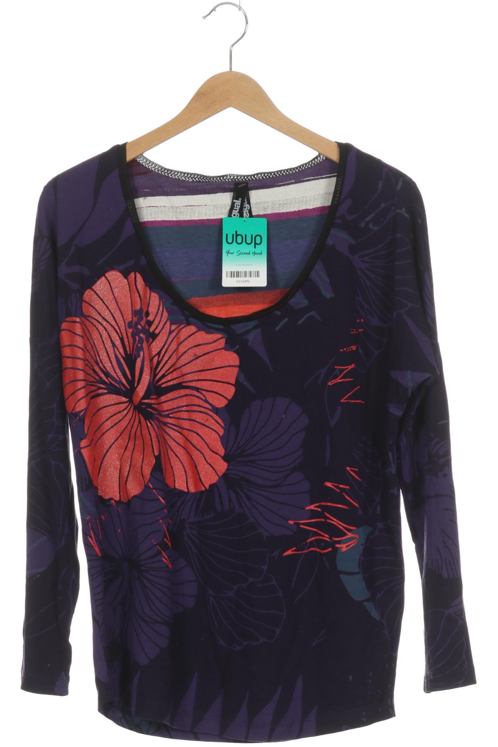 

Desigual Damen Langarmshirt, lila, Gr.