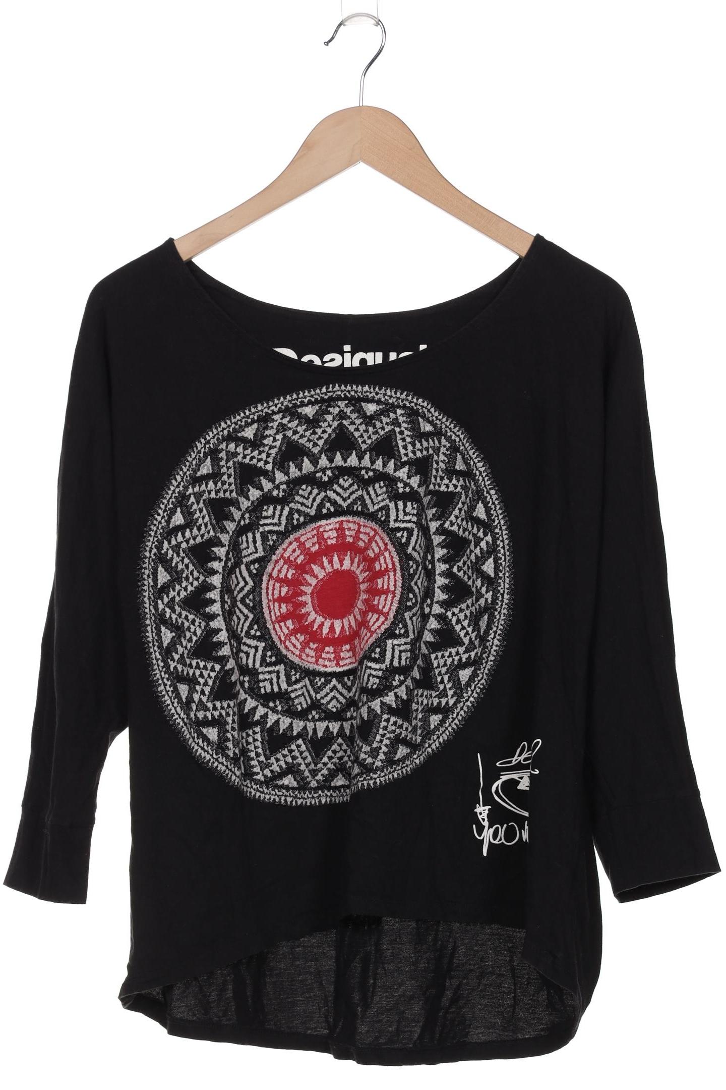 

Desigual Damen Langarmshirt, schwarz, Gr. 42