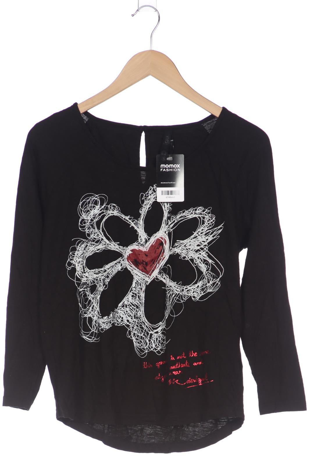 

Desigual Damen Langarmshirt, schwarz, Gr. 36