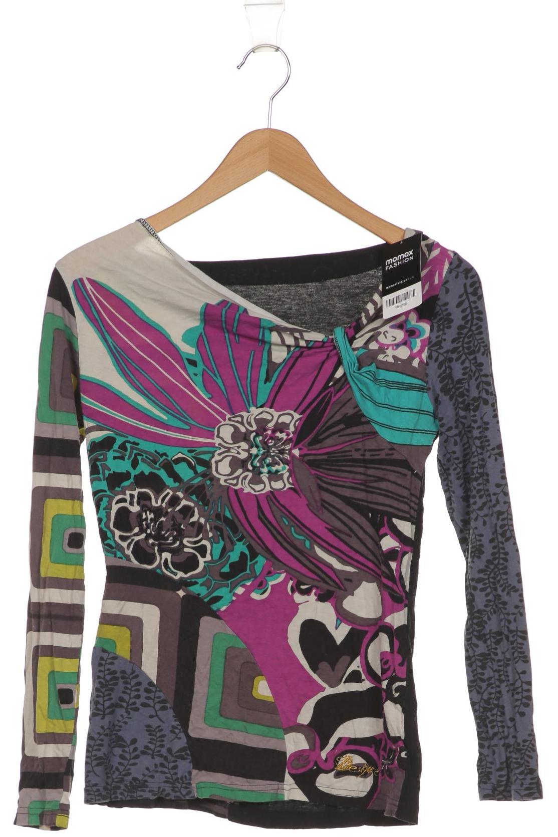 

Desigual Damen Langarmshirt, mehrfarbig, Gr. 38