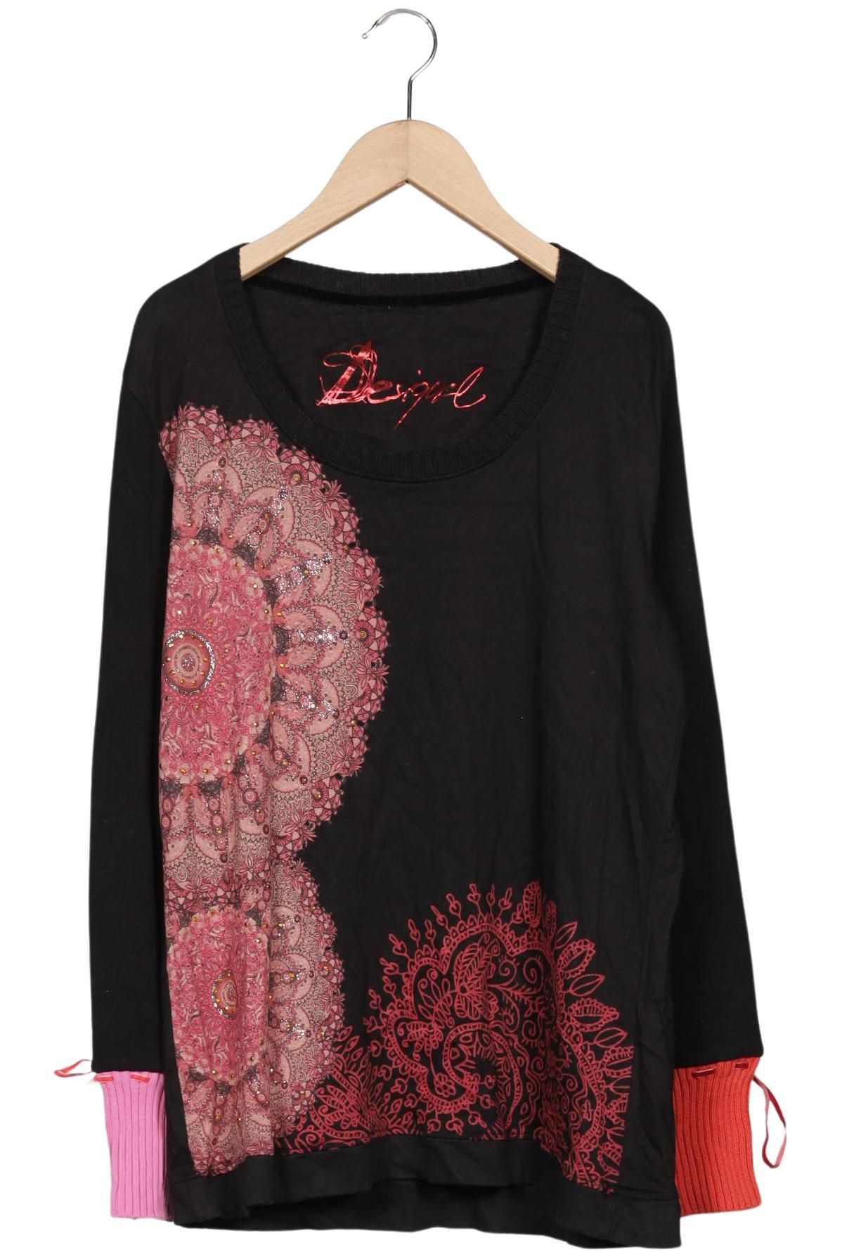 

Desigual Damen Langarmshirt, schwarz, Gr. 44