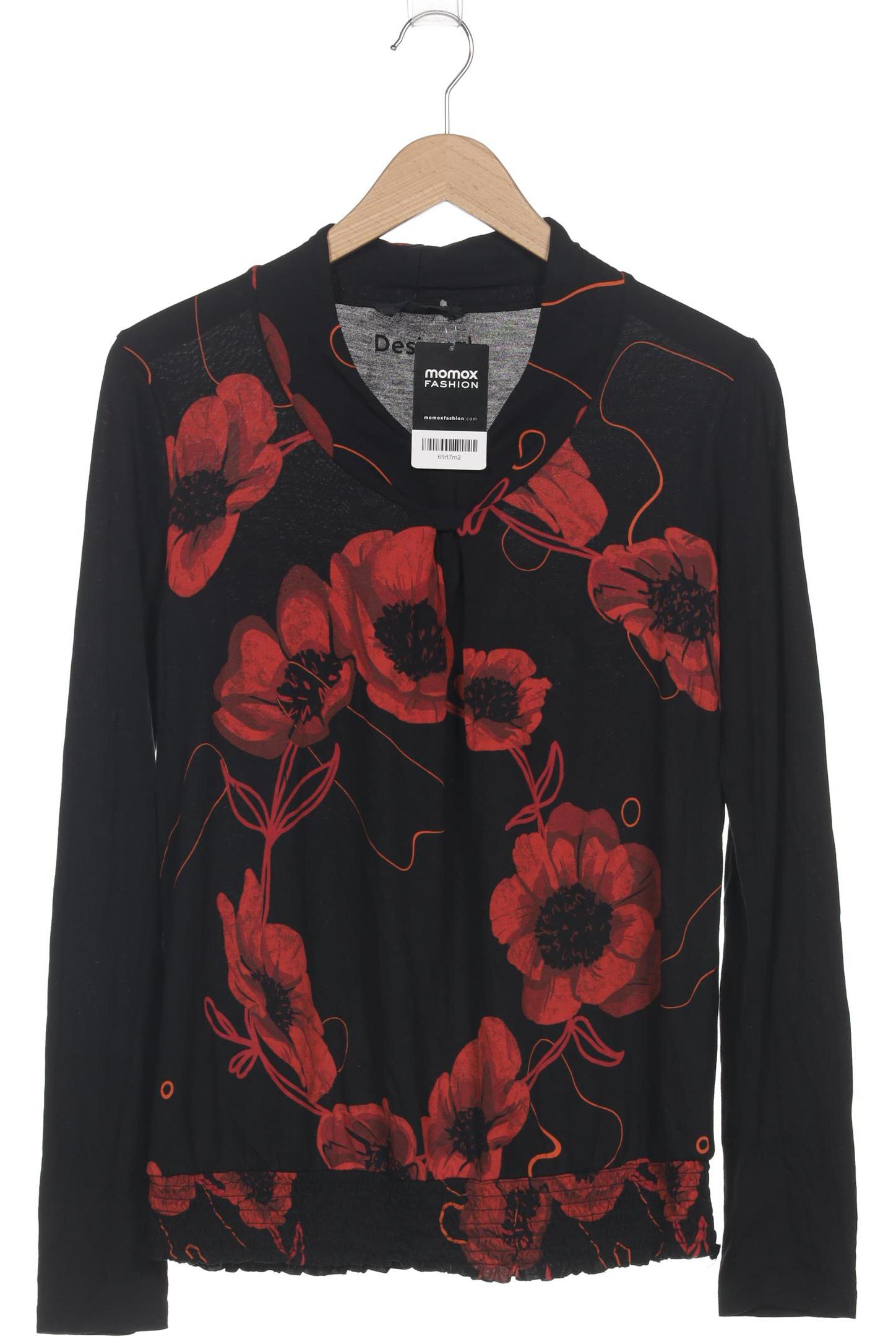 

Desigual Damen Langarmshirt, schwarz, Gr. 42