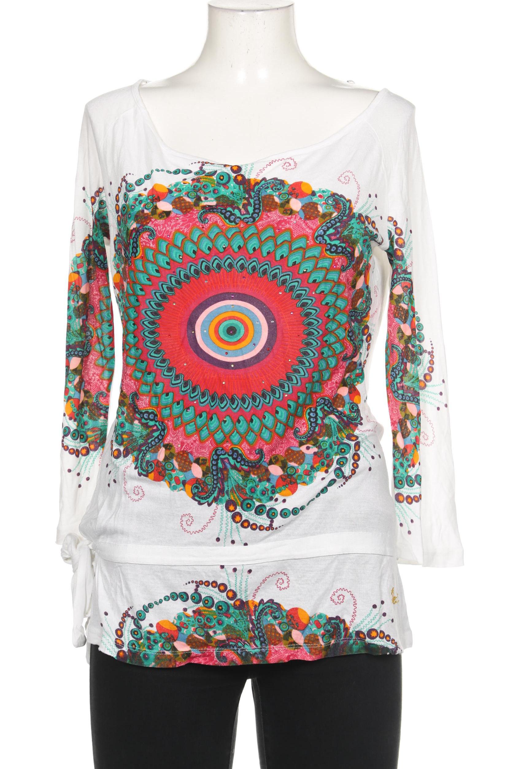 

Desigual Damen Langarmshirt, weiß, Gr. 42