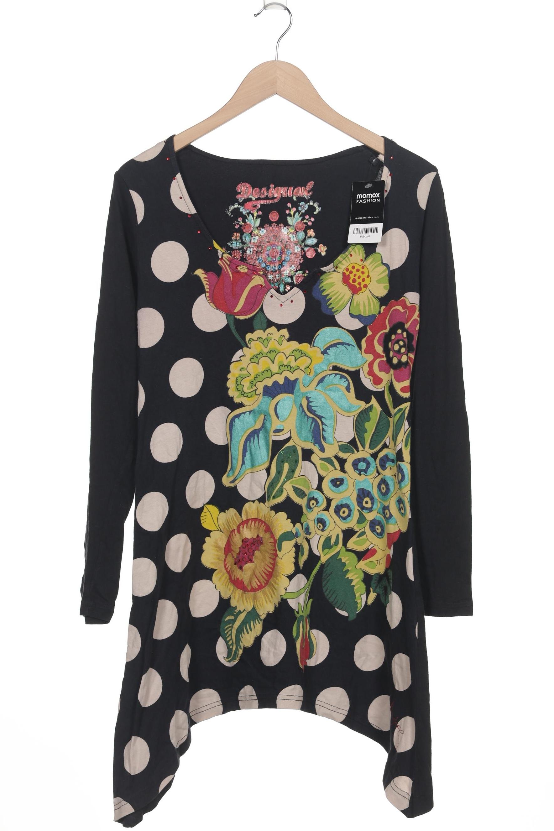 

Desigual Damen Langarmshirt, mehrfarbig, Gr. 42