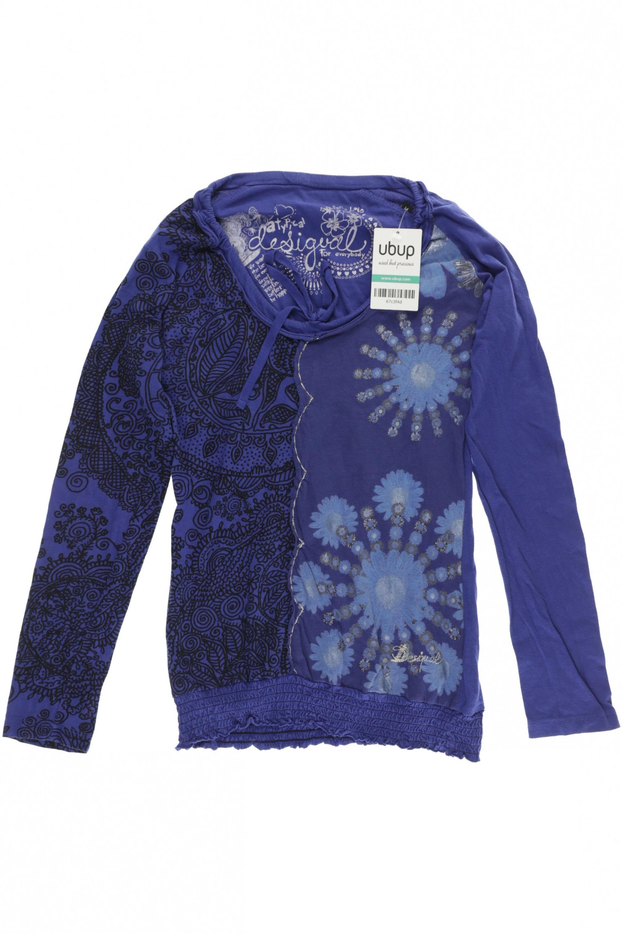 

Desigual Damen Langarmshirt, blau, Gr.