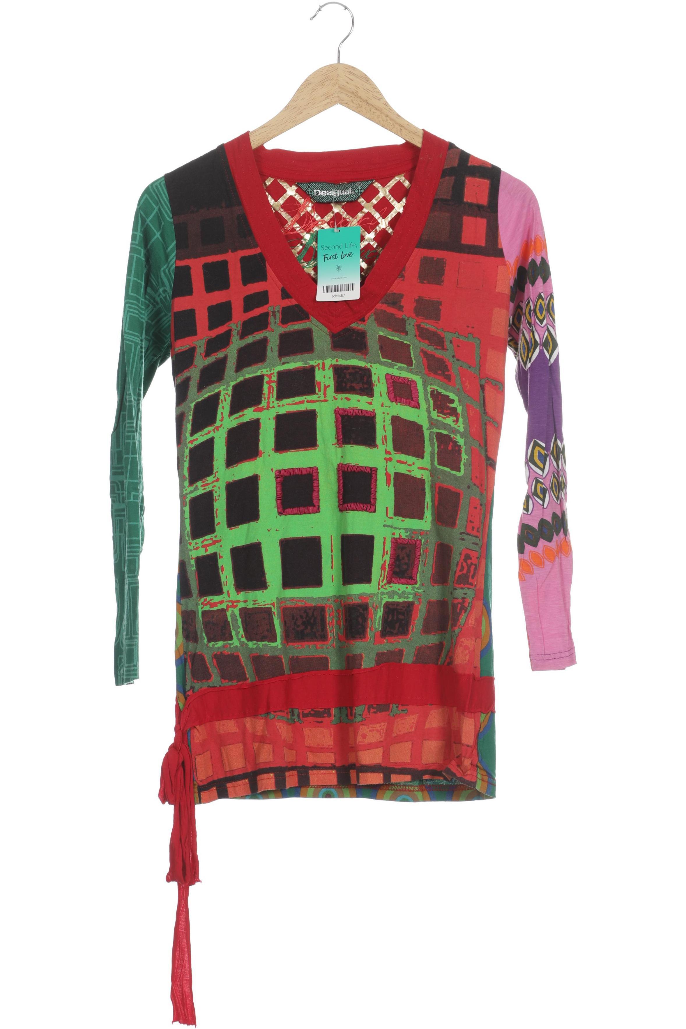 

Desigual Damen Langarmshirt, grün, Gr.