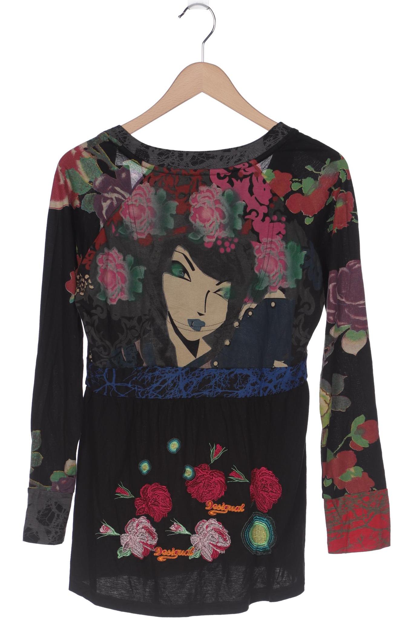 

Desigual Damen Langarmshirt, schwarz, Gr. 42