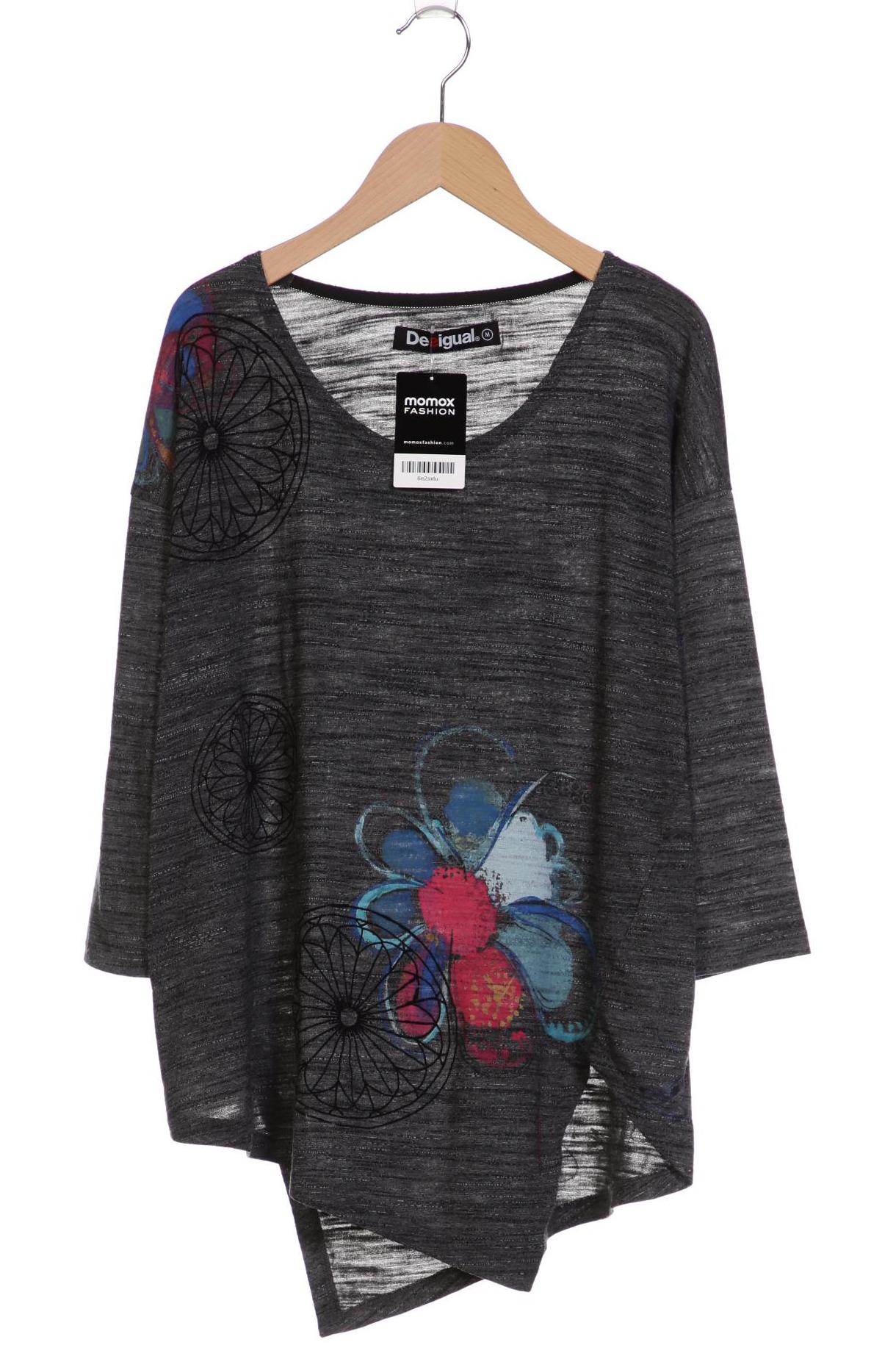 

Desigual Damen Langarmshirt, grau, Gr. 38