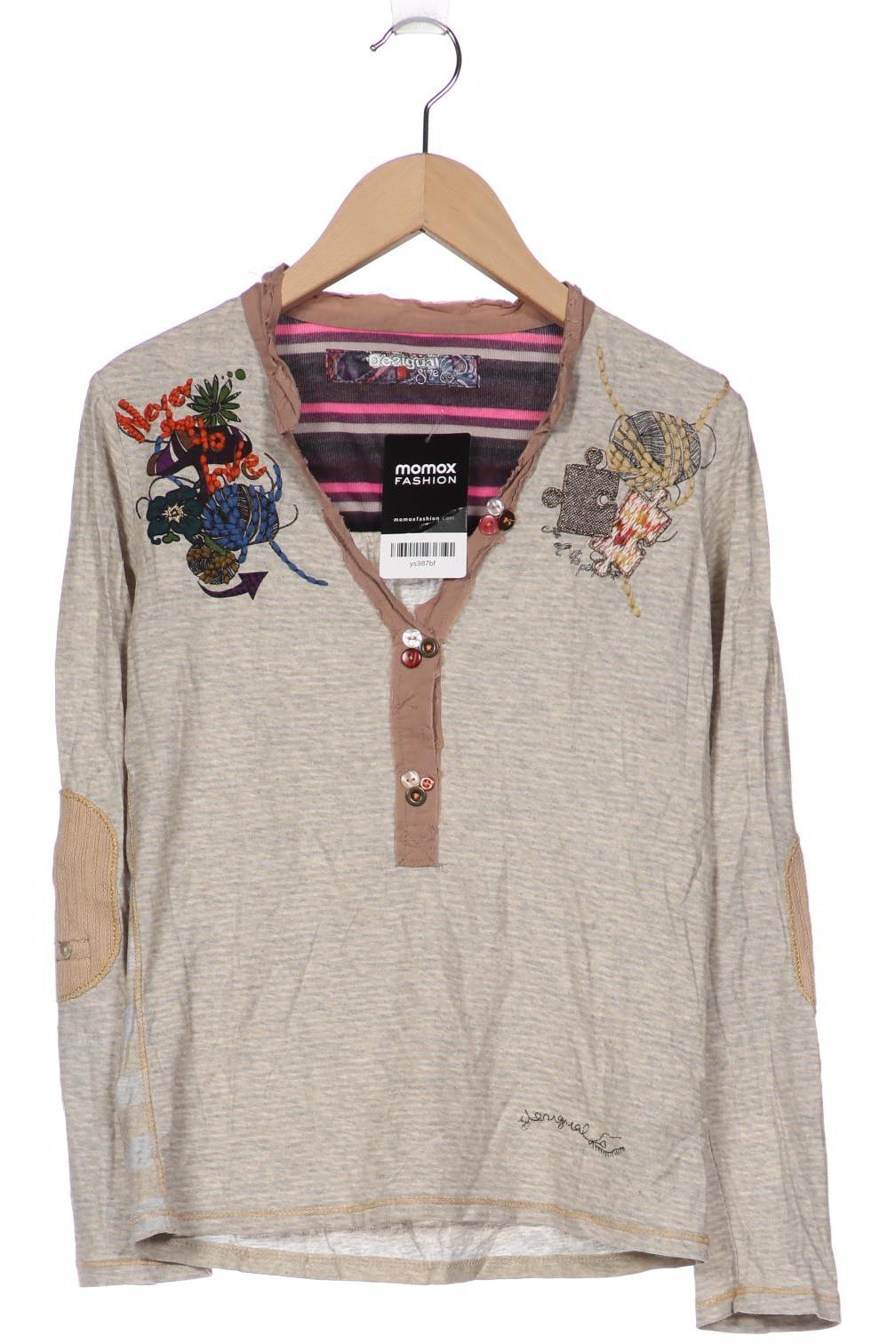 

Desigual Damen Langarmshirt, beige