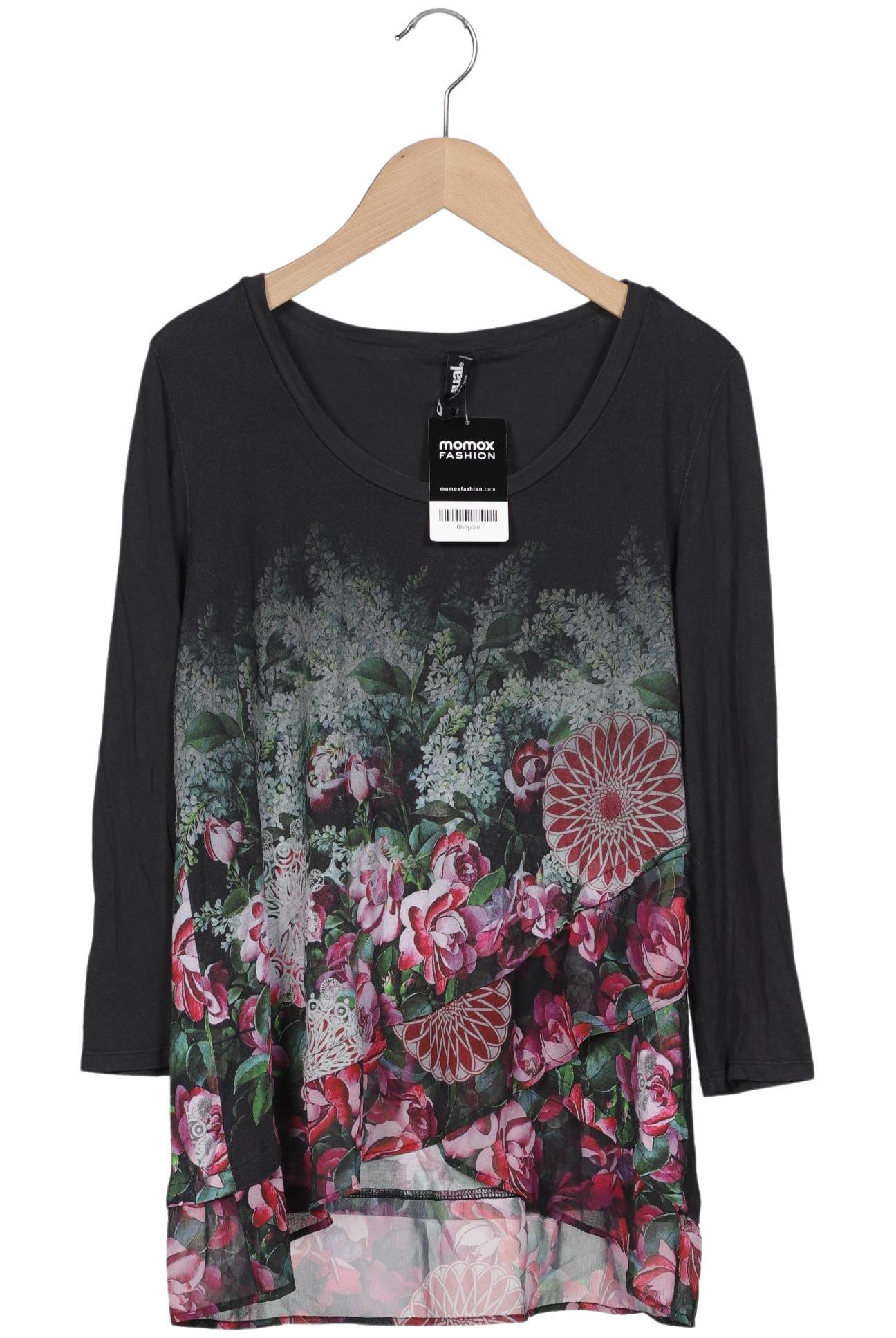 

Desigual Damen Langarmshirt, schwarz, Gr. 42