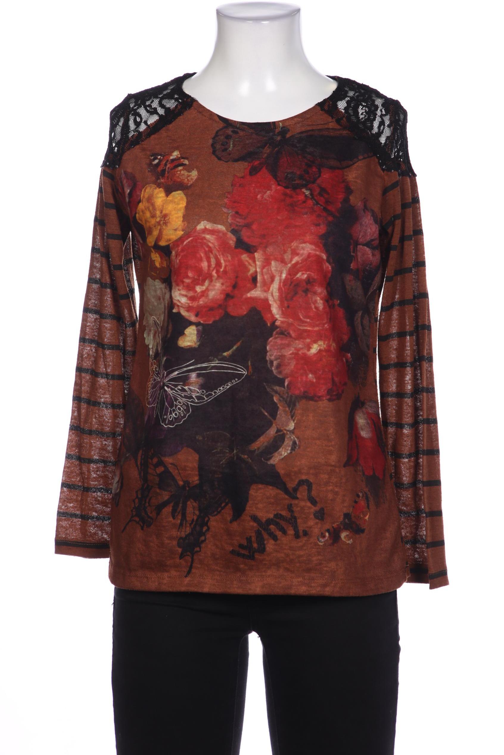 

Desigual Damen Langarmshirt, braun, Gr. 38