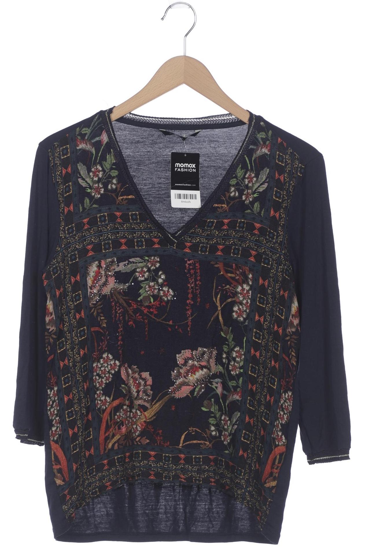 

Desigual Damen Langarmshirt, marineblau, Gr. 42