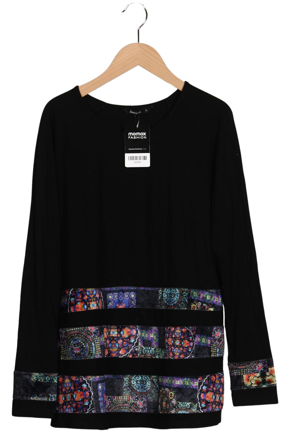

Desigual Damen Langarmshirt, schwarz, Gr. 38
