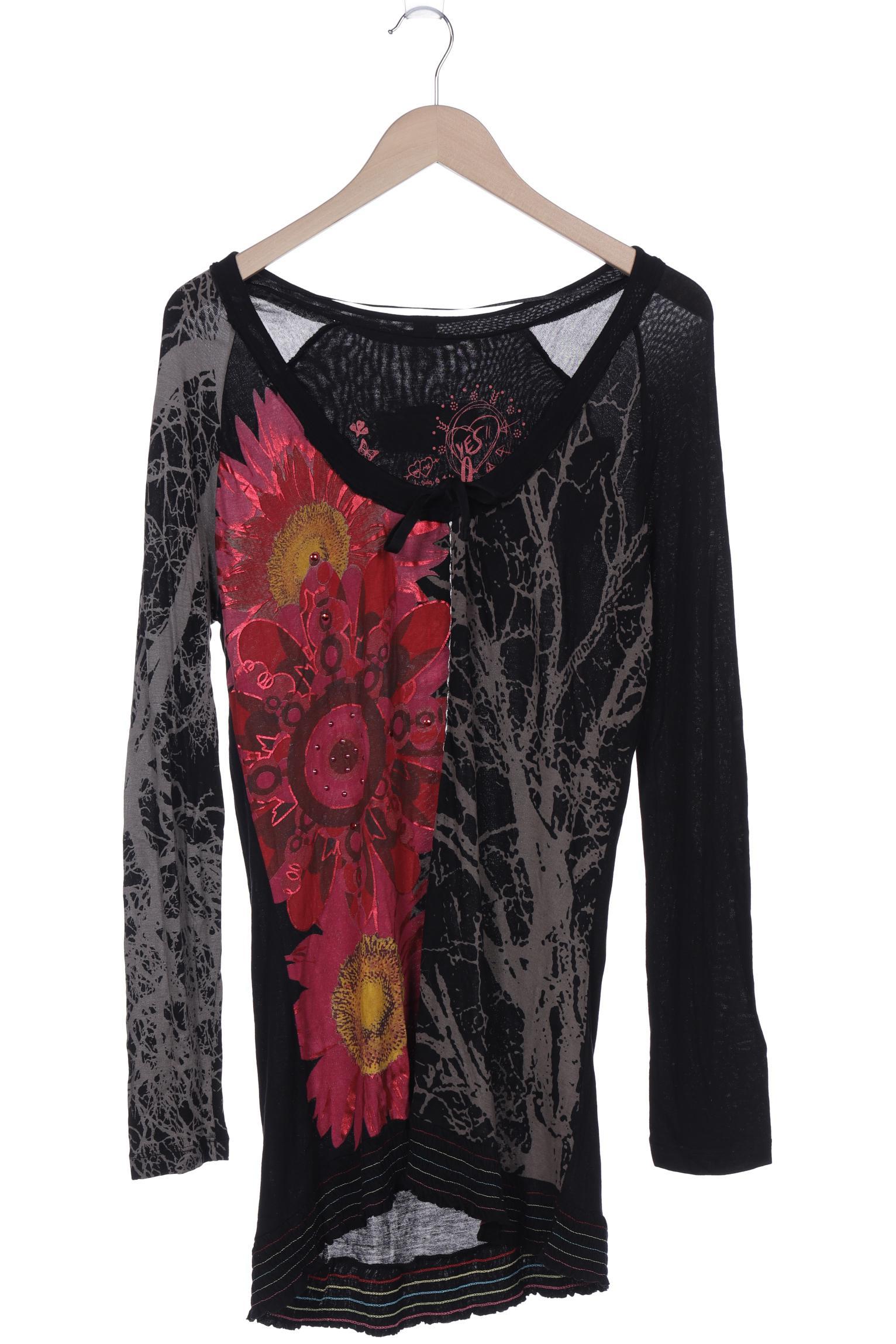 

Desigual Damen Langarmshirt, schwarz, Gr. 44