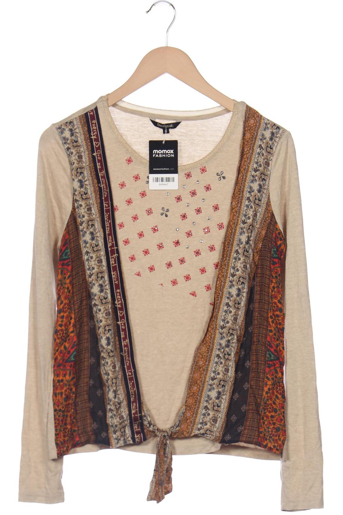 

Desigual Damen Langarmshirt, beige