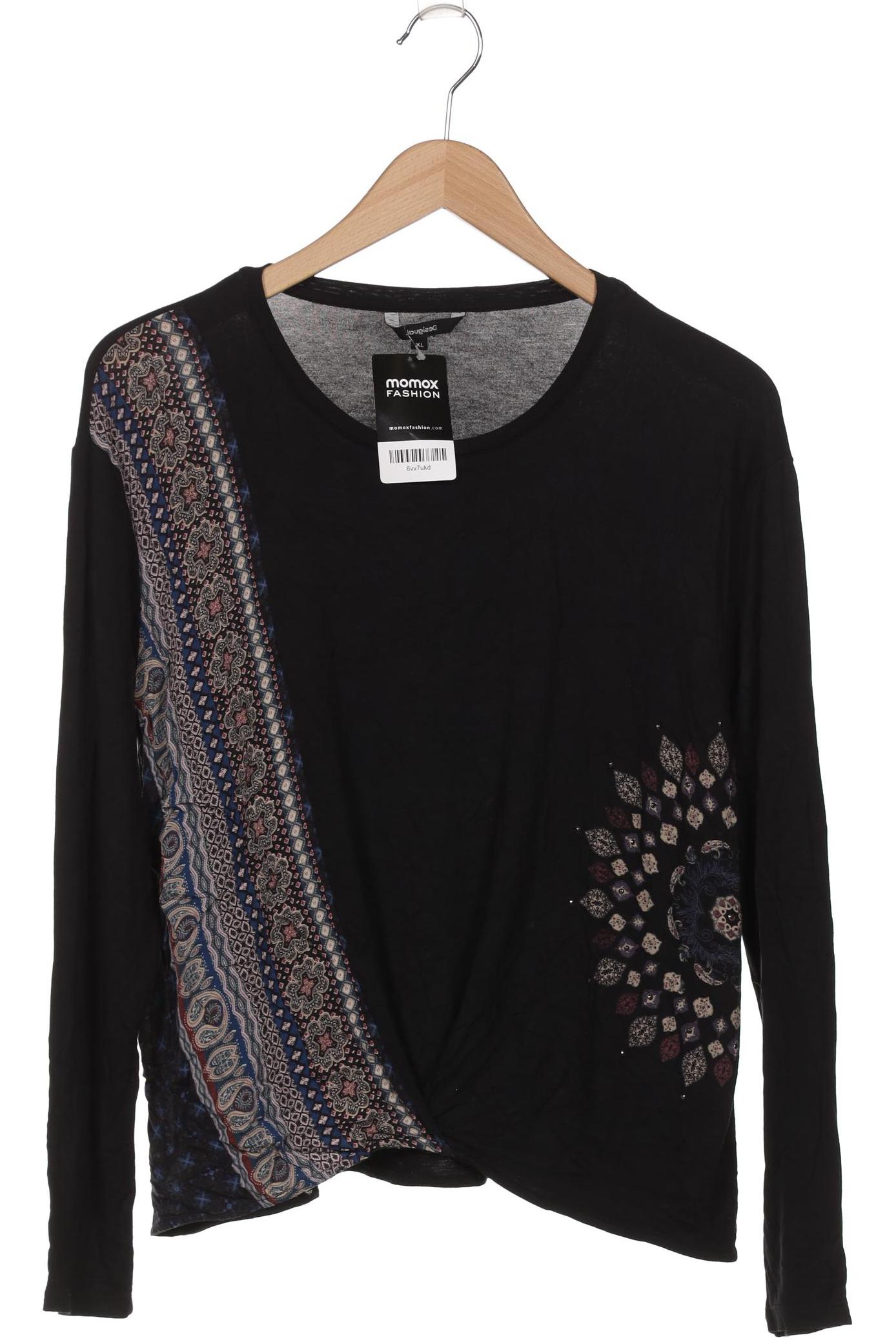 

Desigual Damen Langarmshirt, schwarz, Gr. 44