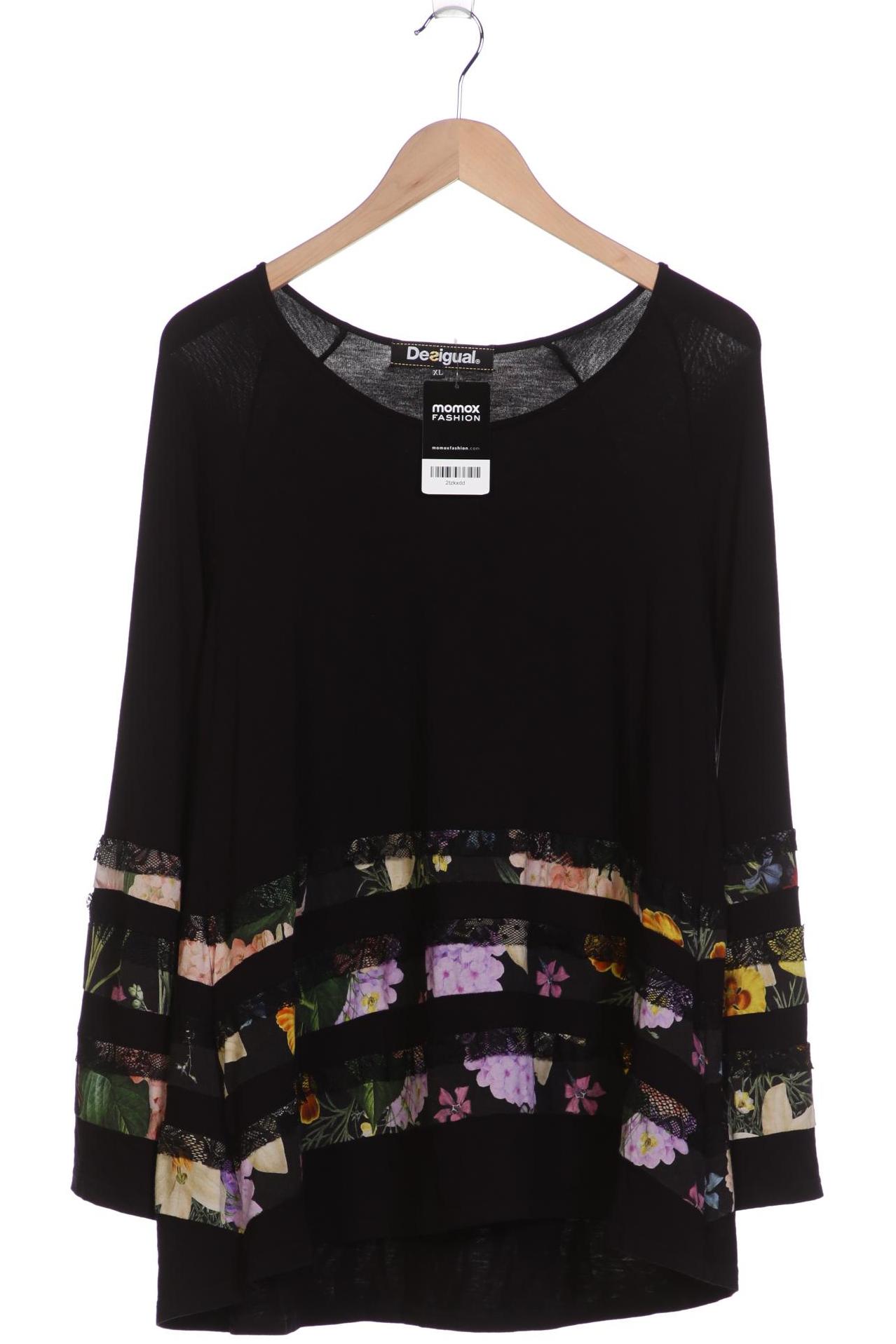 

Desigual Damen Langarmshirt, schwarz, Gr. 44