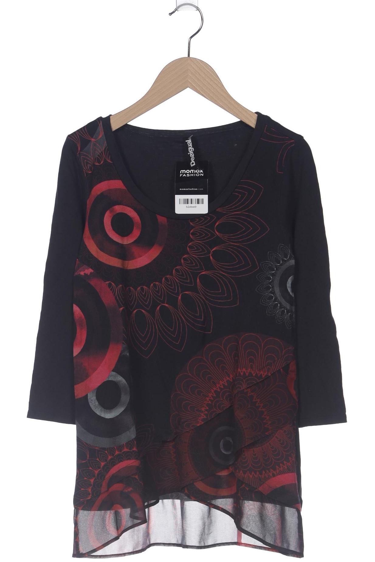

Desigual Damen Langarmshirt, schwarz, Gr. 36