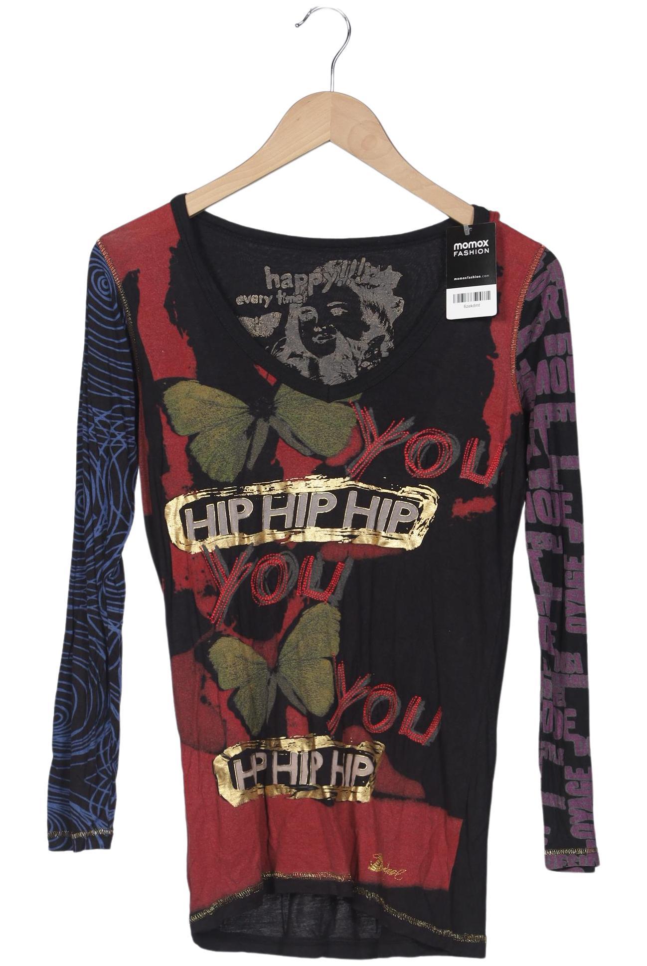 

Desigual Damen Langarmshirt, mehrfarbig, Gr. 42