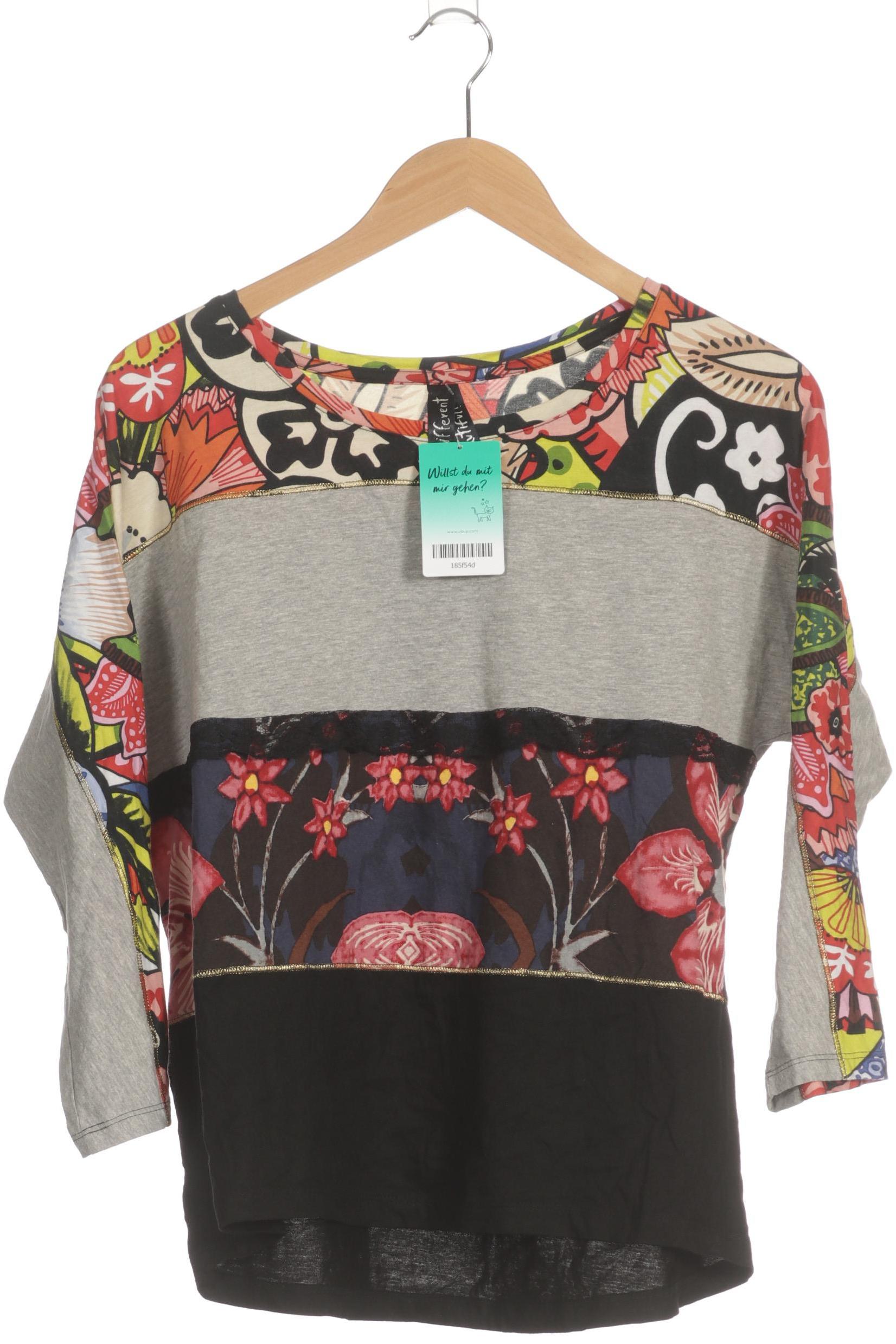 

Desigual Damen Langarmshirt, grau, Gr. 38