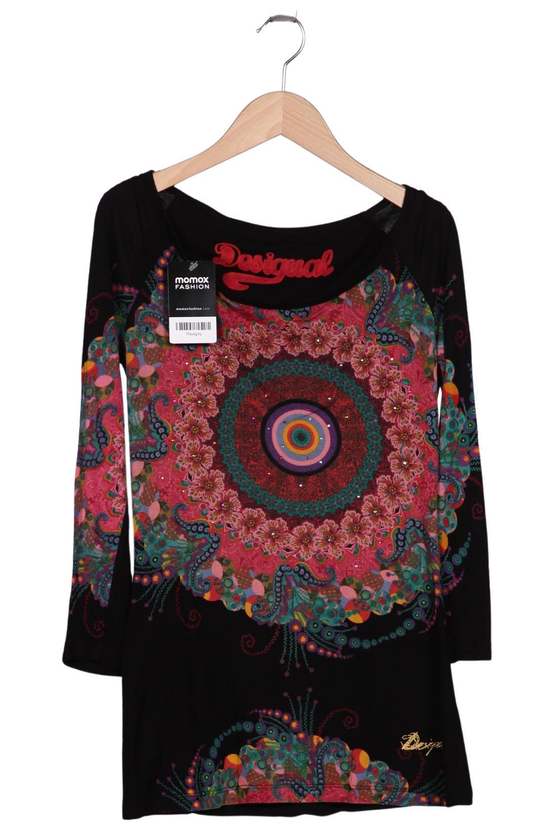 

Desigual Damen Langarmshirt, schwarz, Gr. 34