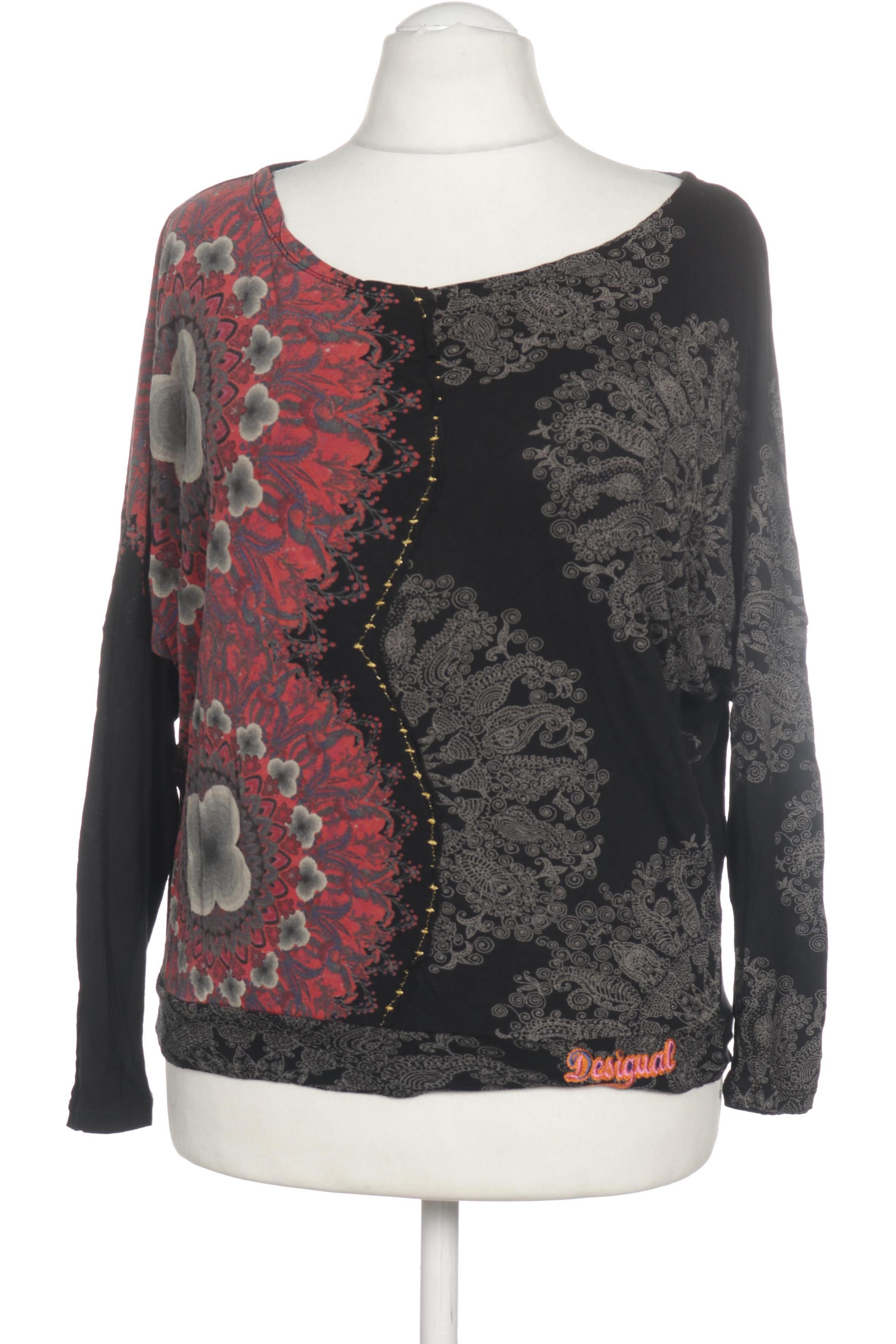 

Desigual Damen Langarmshirt, schwarz, Gr.