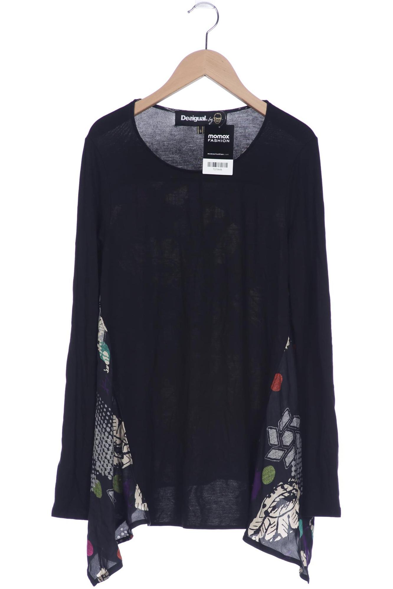 

Desigual Damen Langarmshirt, schwarz, Gr. 36
