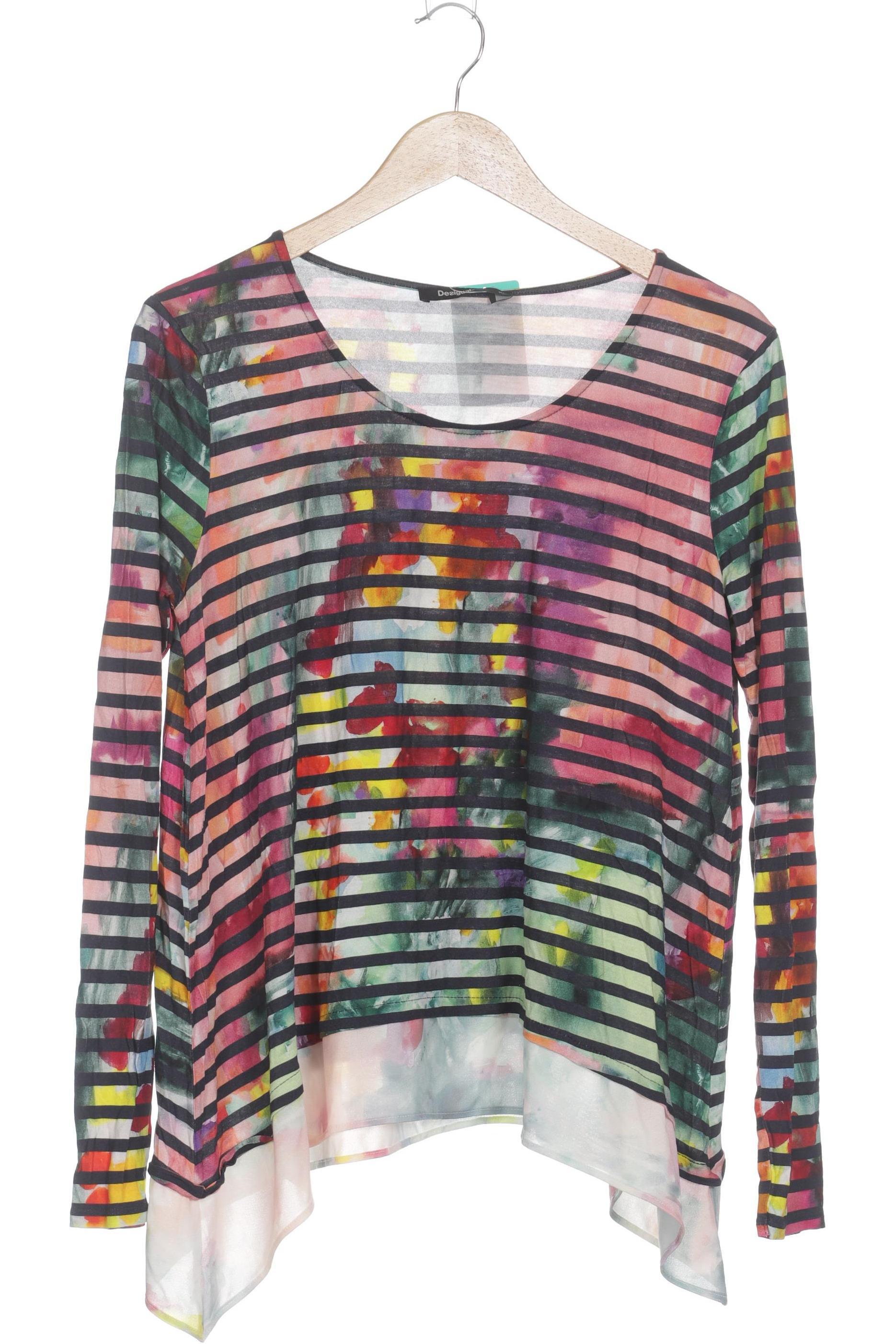 

Desigual Damen Langarmshirt, mehrfarbig, Gr.
