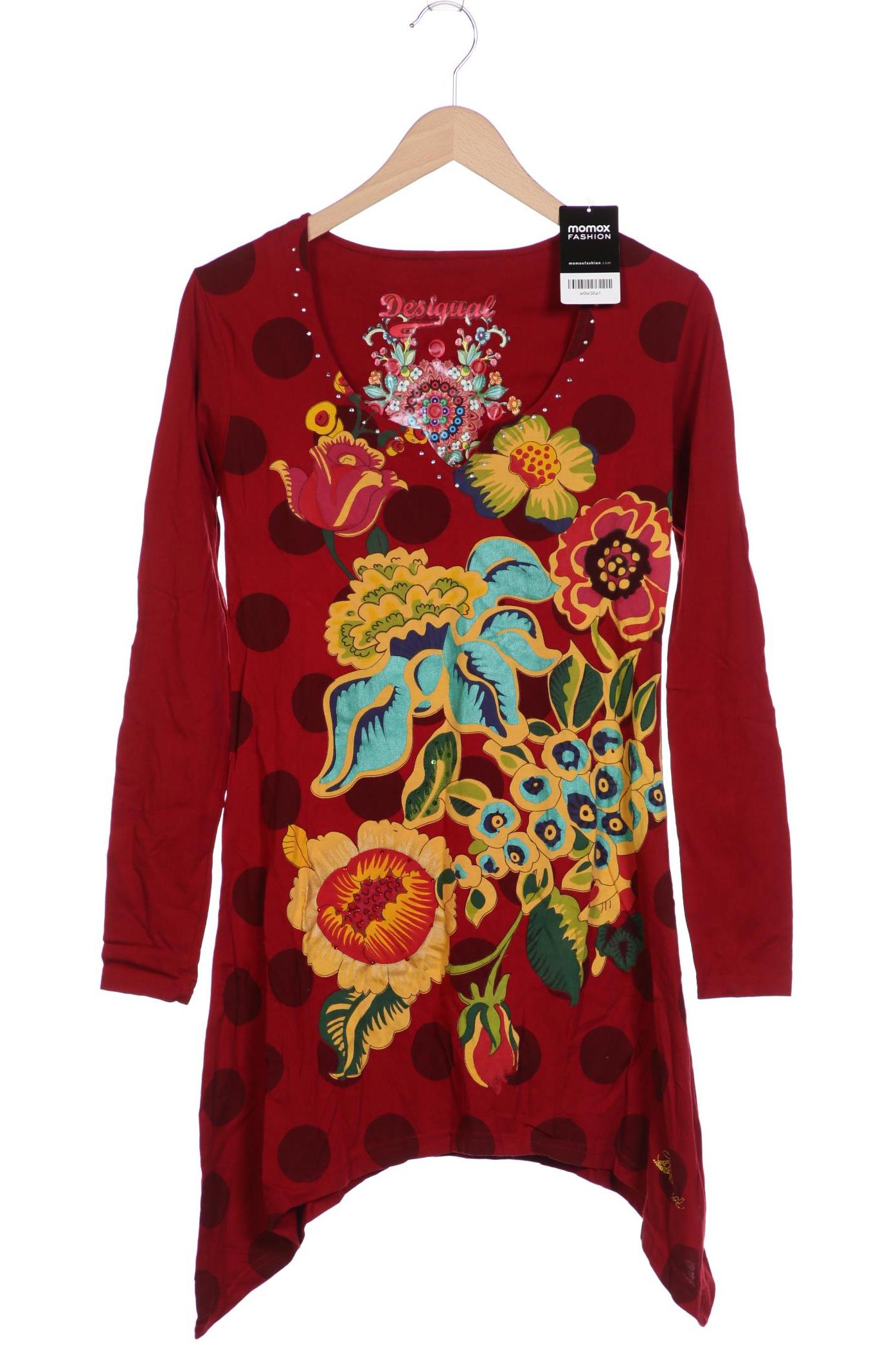 

Desigual Damen Langarmshirt, rot, Gr. 38