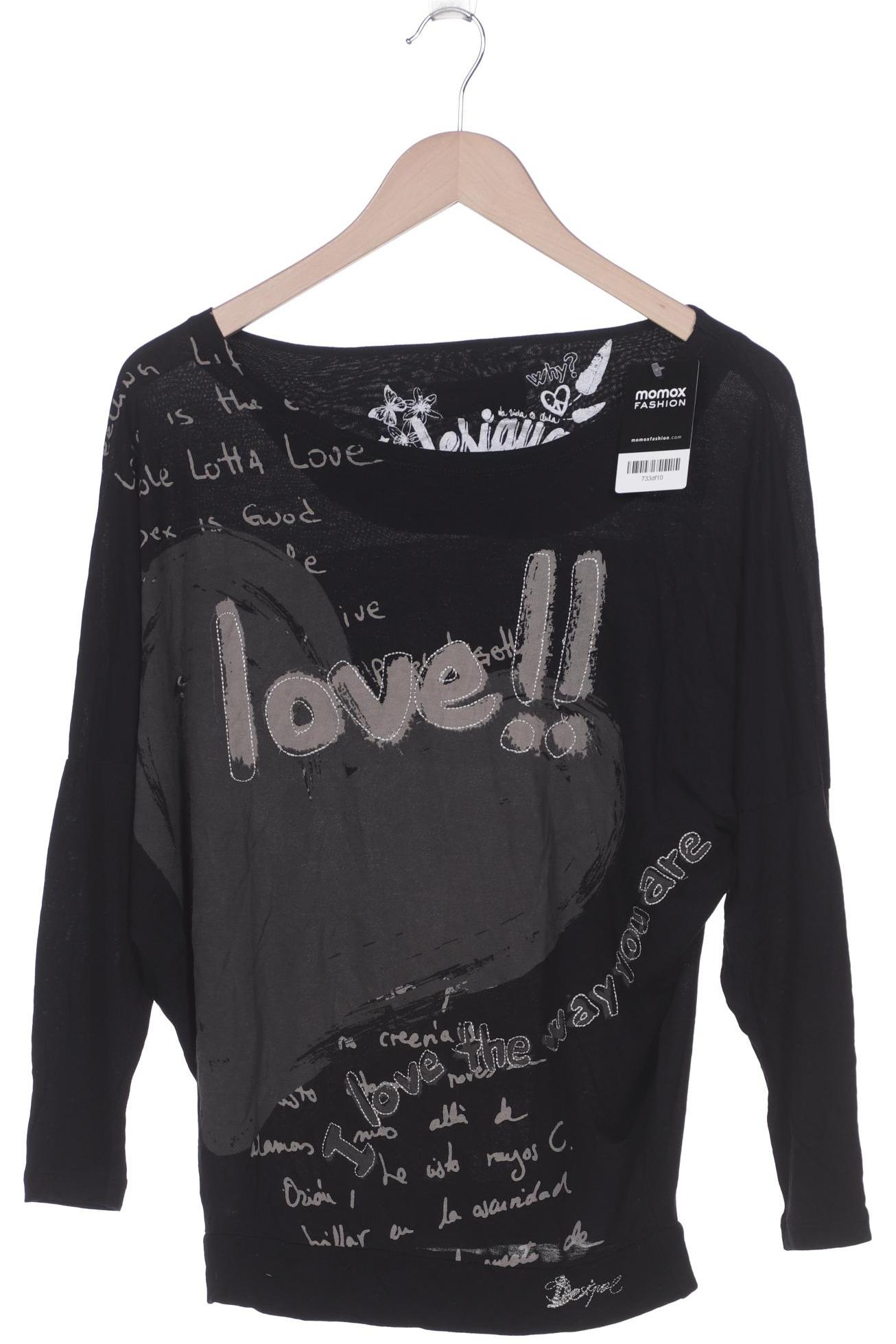 

Desigual Damen Langarmshirt, schwarz