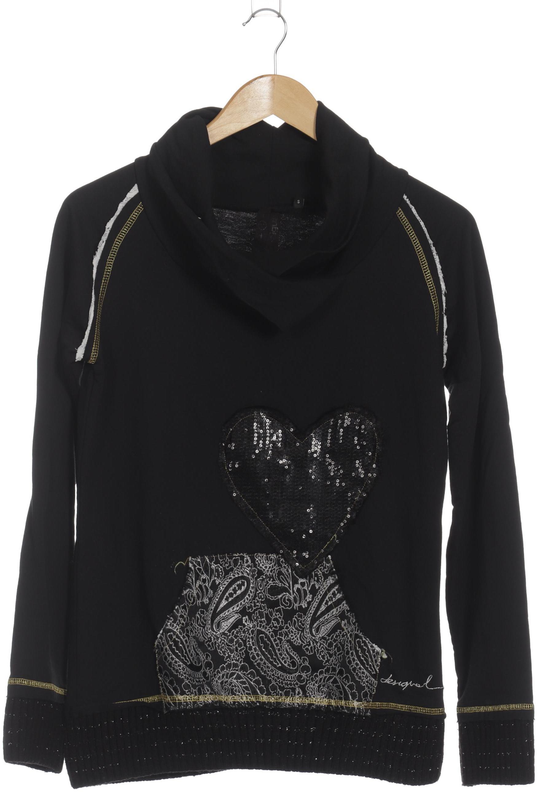 

Desigual Damen Langarmshirt, schwarz, Gr.