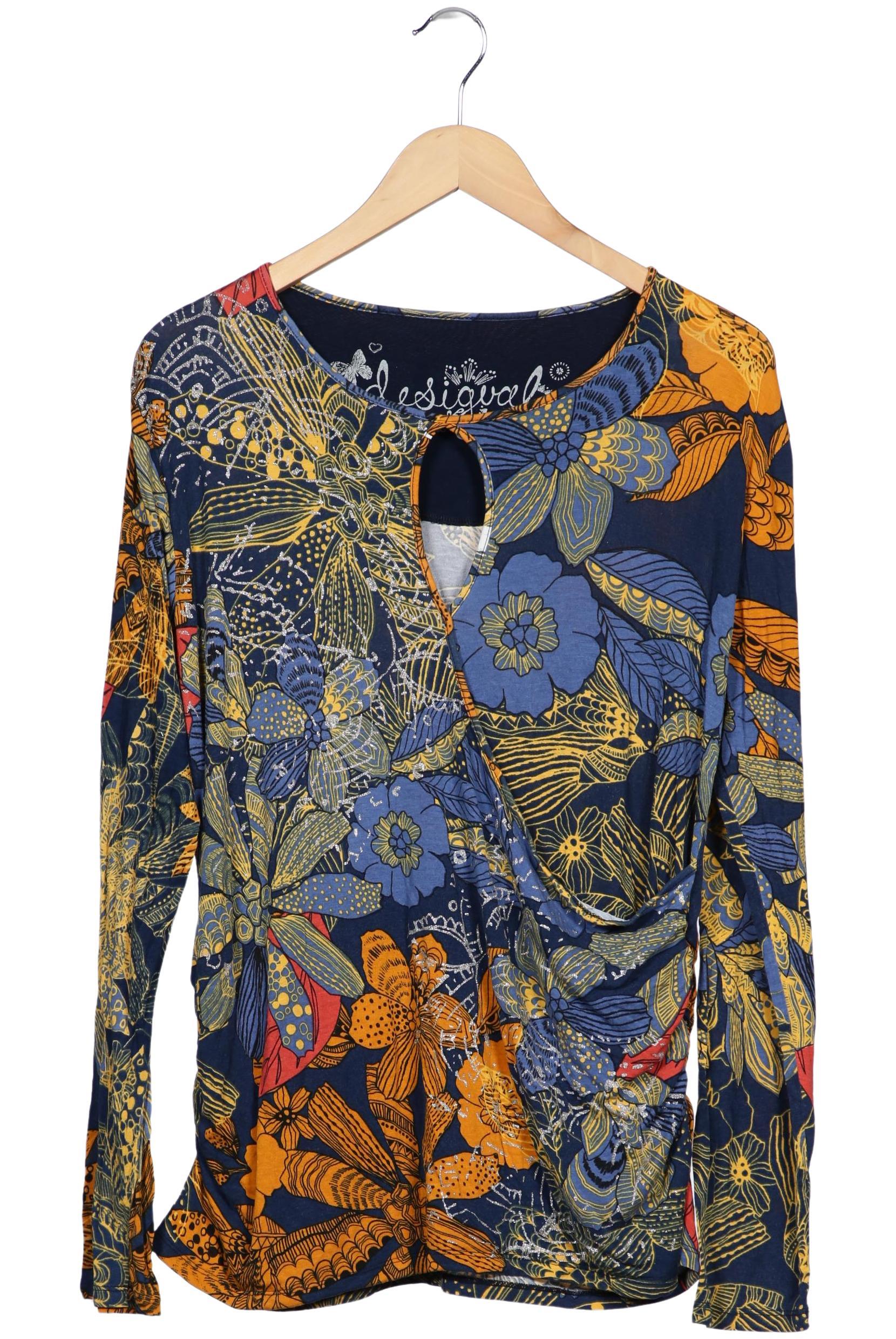 

Desigual Damen Langarmshirt, mehrfarbig, Gr. 46