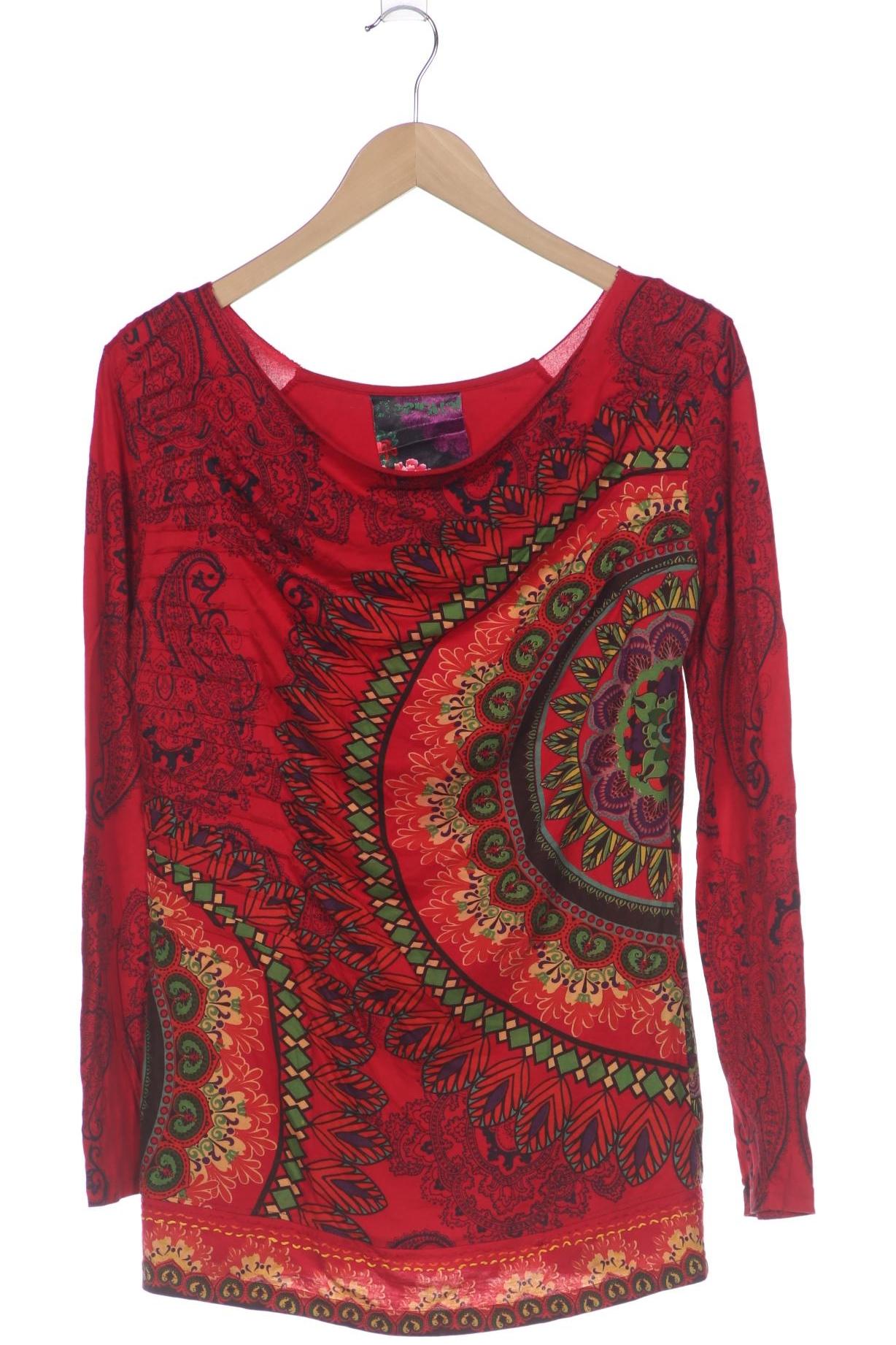 

Desigual Damen Langarmshirt, rot, Gr. 44